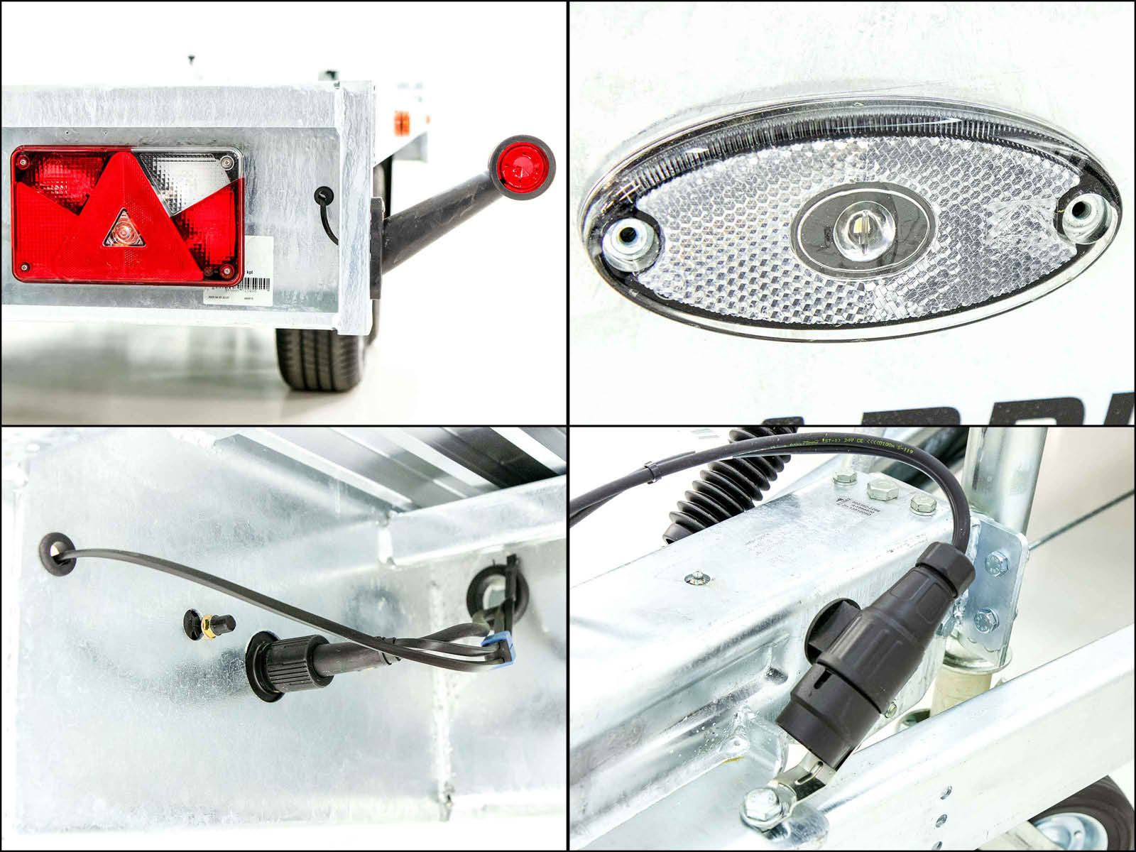 Temared Autotrailer CARLU 4521-S Aluboden 215x449cm 3,5t-Neu – Bild 3