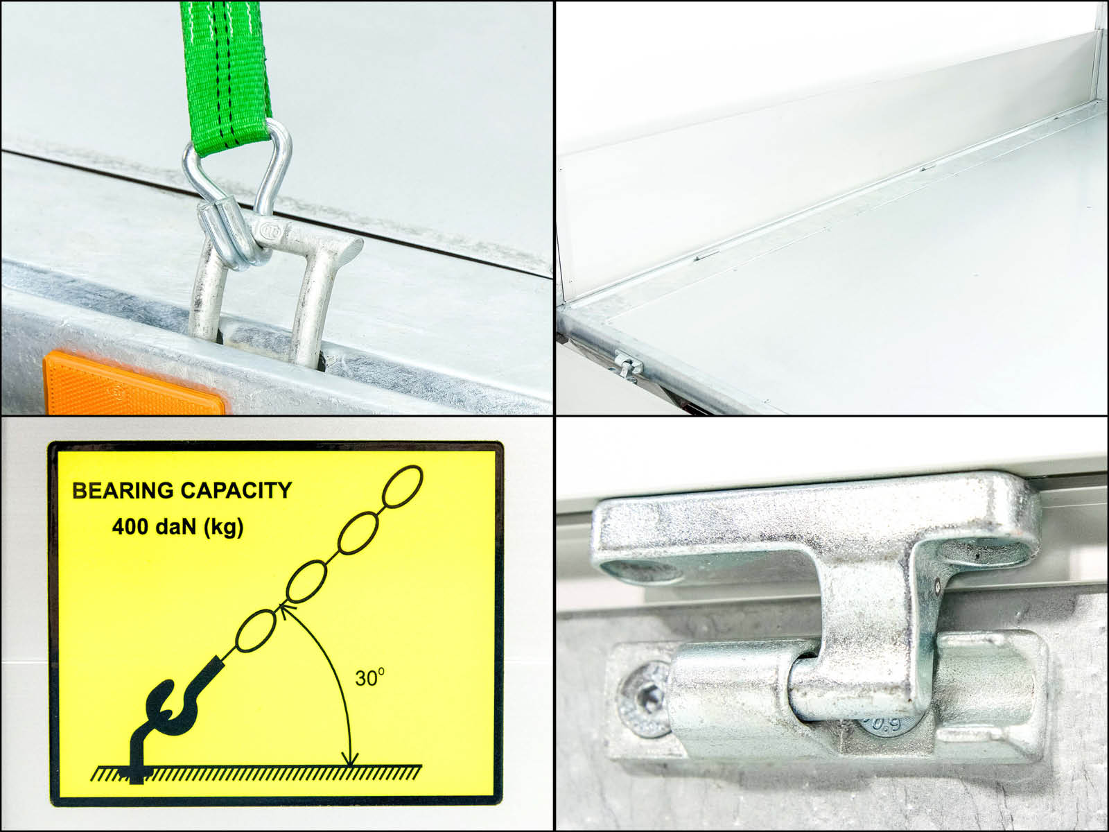 Debon Dreiseitenkipper 180x306cm 2,6t | E-Pumpe | Rampen | Stützen-Neu – Bild 6