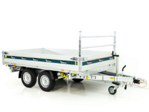 Debon Dreiseitenkipper 180x306cm 2,6t | E-Pumpe | Rampen | Stützen-Neu