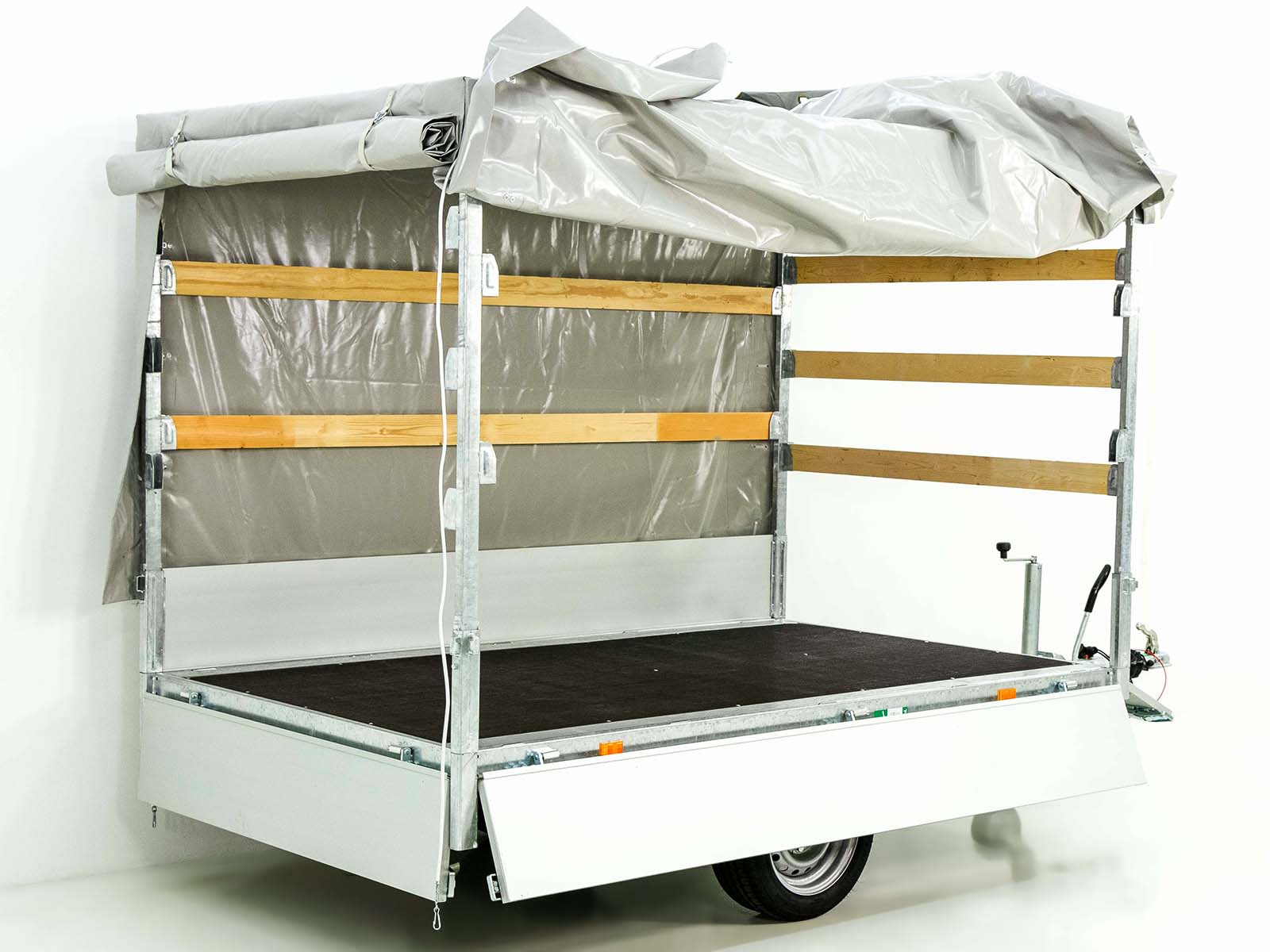 Eduard Hochlader Anhänger 2615 GE | 150×256 cm | 1,35t | Hochplane 160cm-Neu – Bild 6