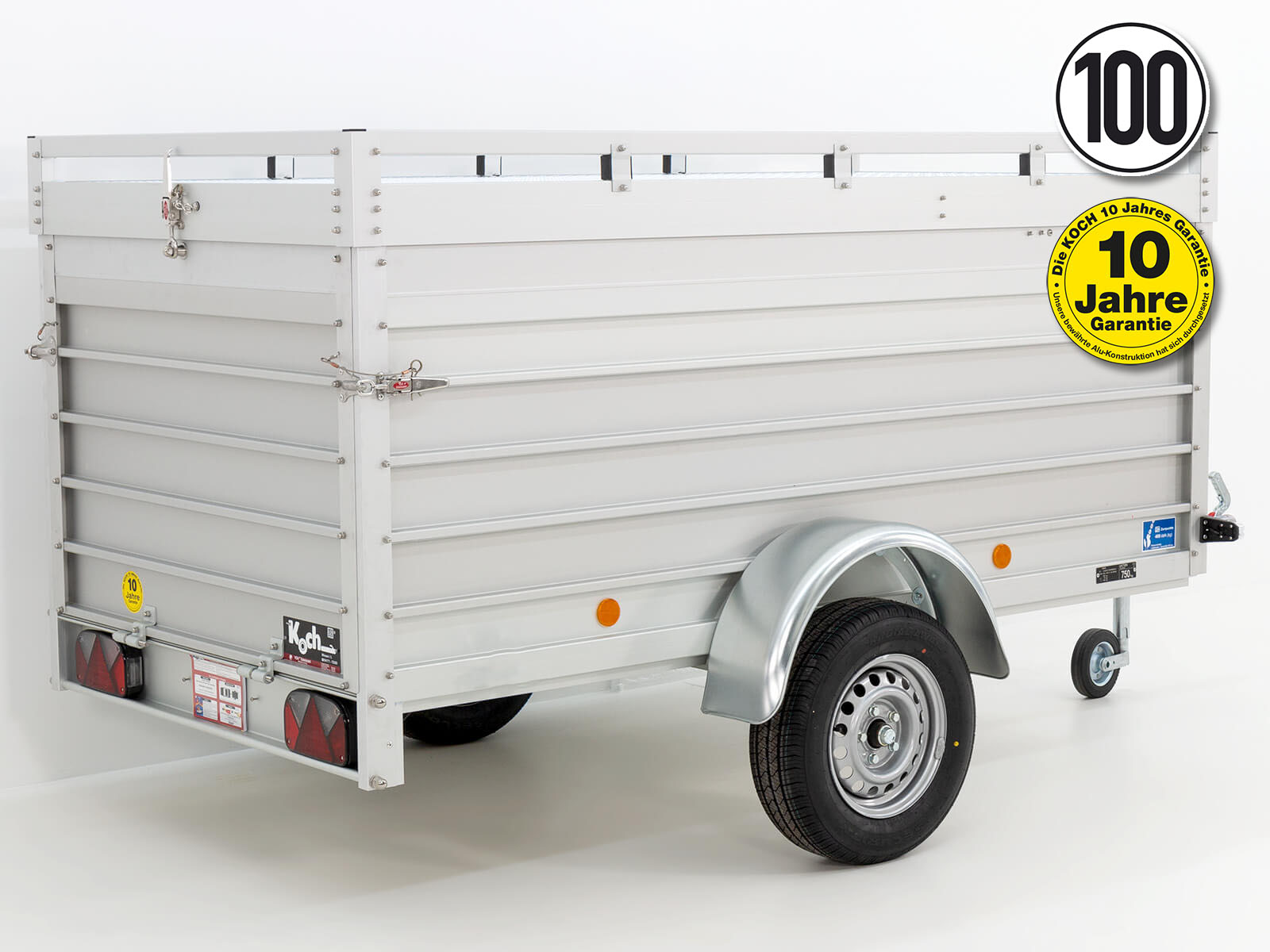 Deckelanhänger 125x250cm Höhe: 95cm 1300kg | Typ 4.13-Neu