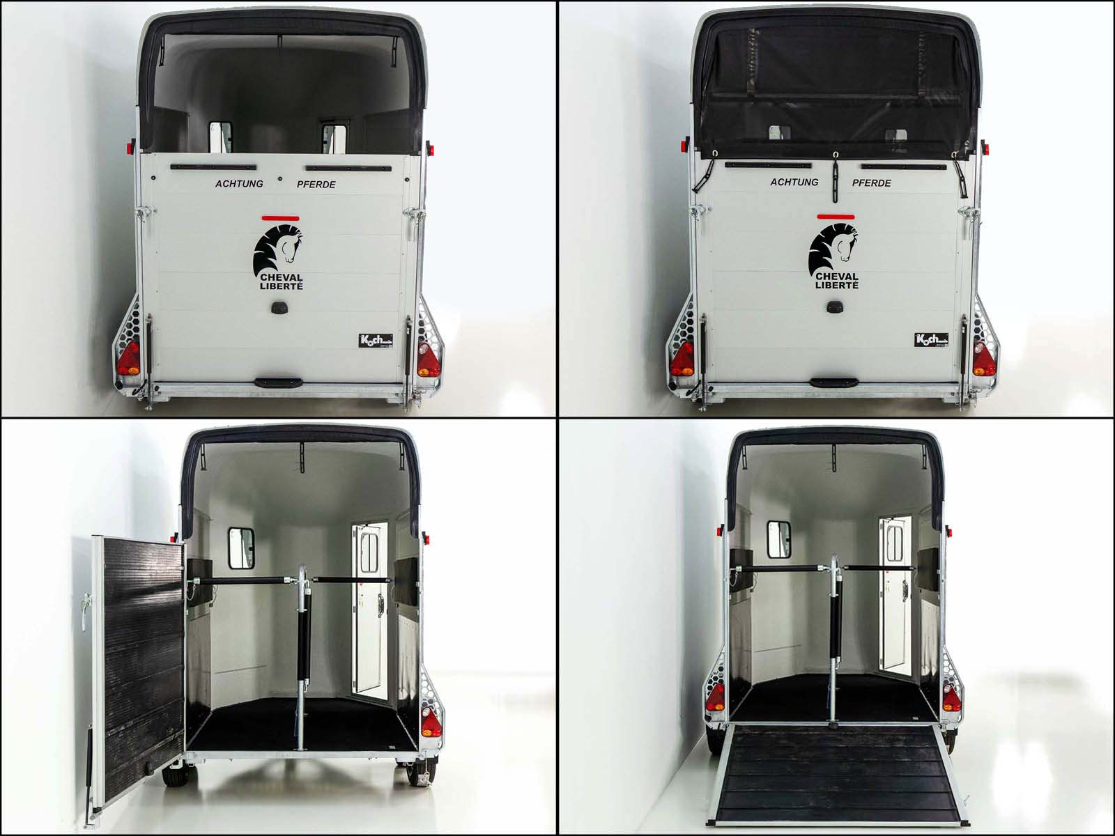 Cheval Liberte Pferdeanhänger GOLD Origins | grau-Neu – Bild 2