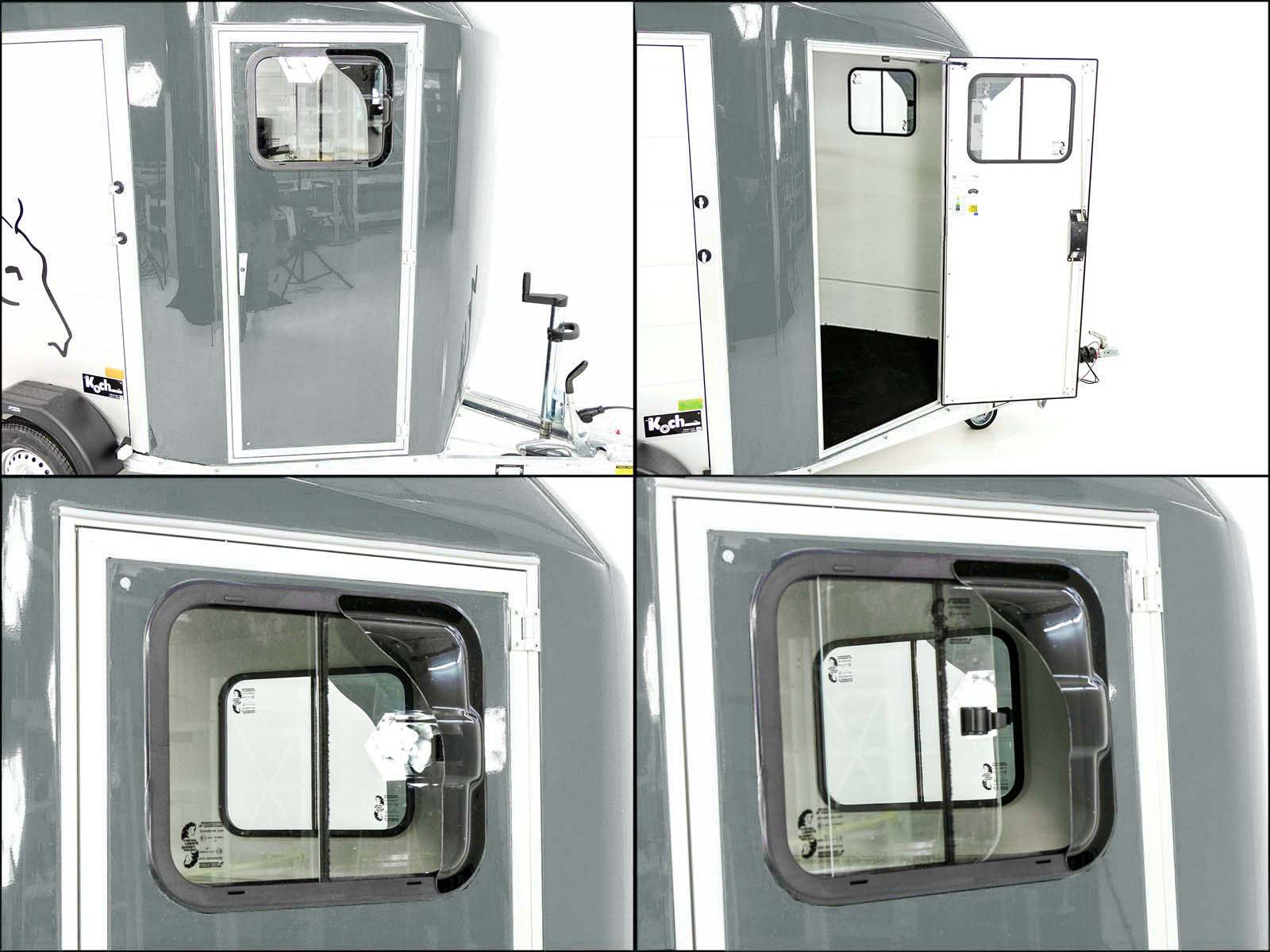 Cheval Liberte Pferdeanhänger GOLD Origins | grau-Neu – Bild 4