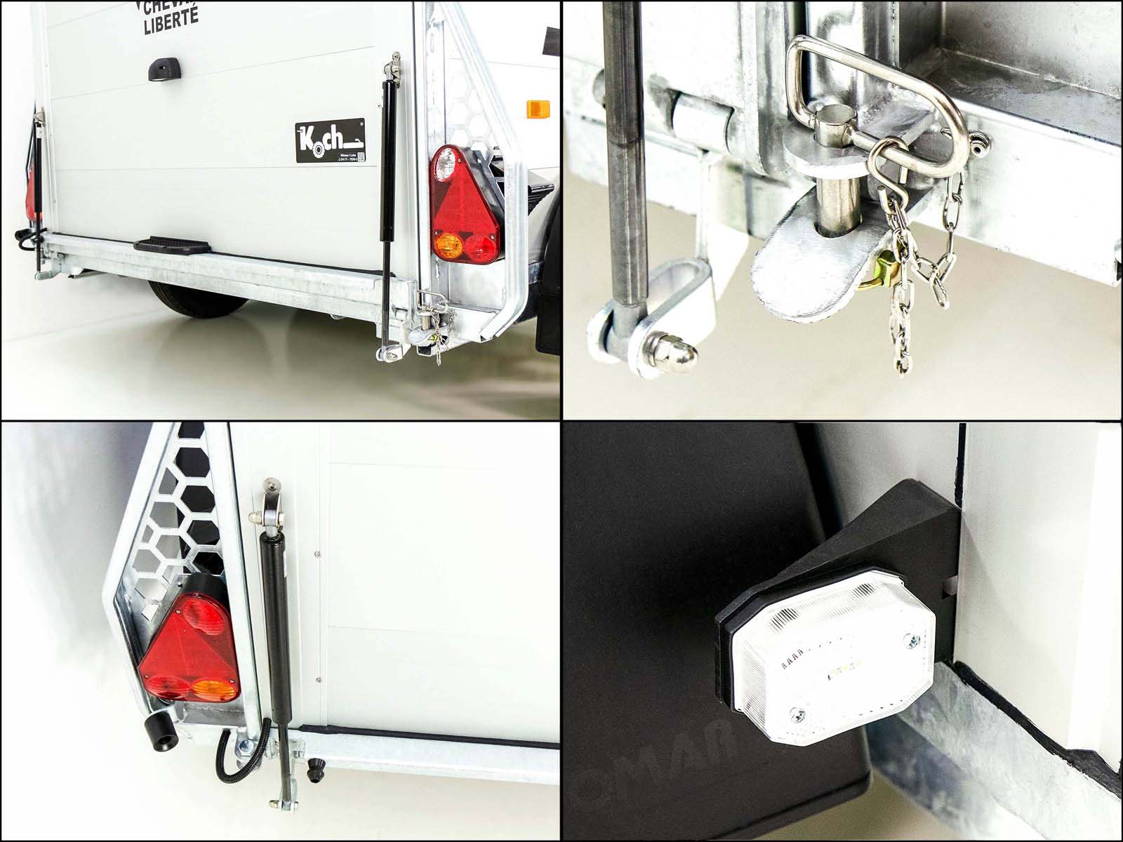 Cheval Liberte Pferdeanhänger GOLD Origins | grau-Neu – Bild 5