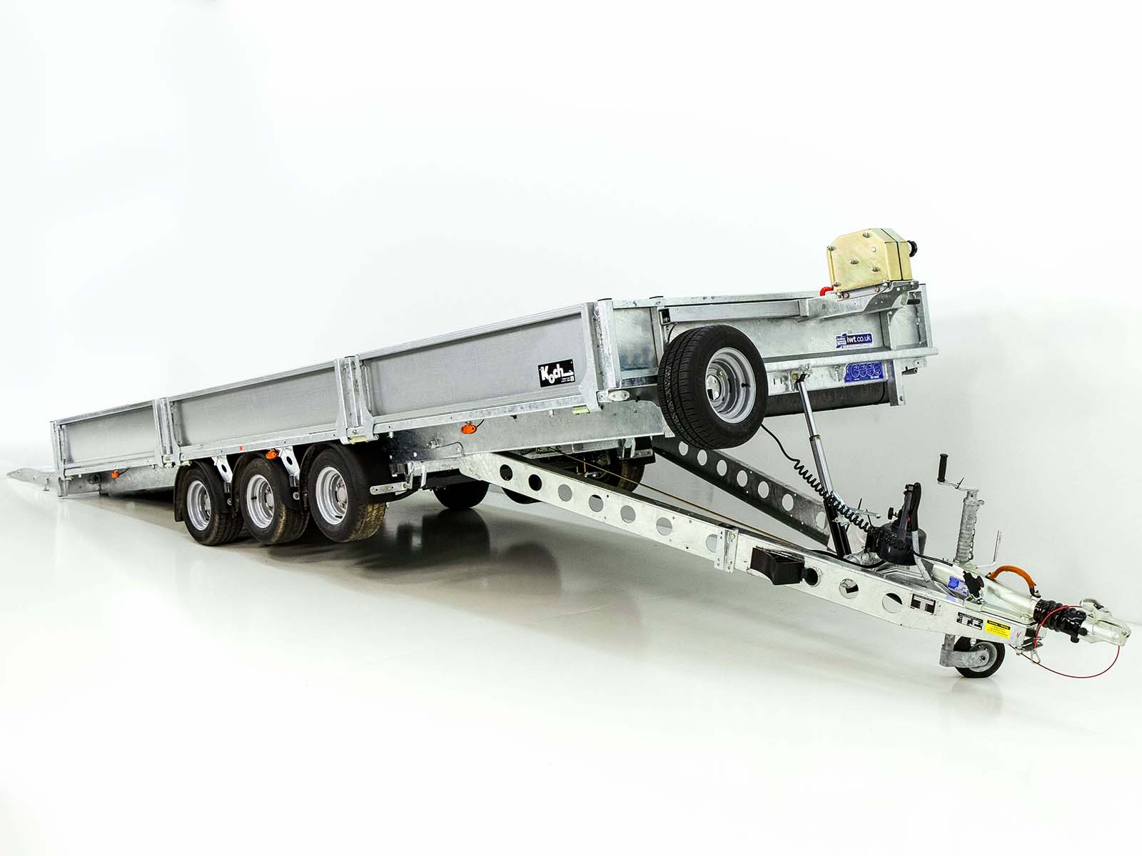 Ifor Williams Hochlader Anhänger 204×550 cm | 3,5t | kippbar | Typ TB 5521-Neu – Bild 4