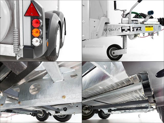 Ifor Williams Pferdeanhänger HB506|Sattelkammer|Silber-Neu – Bild 3