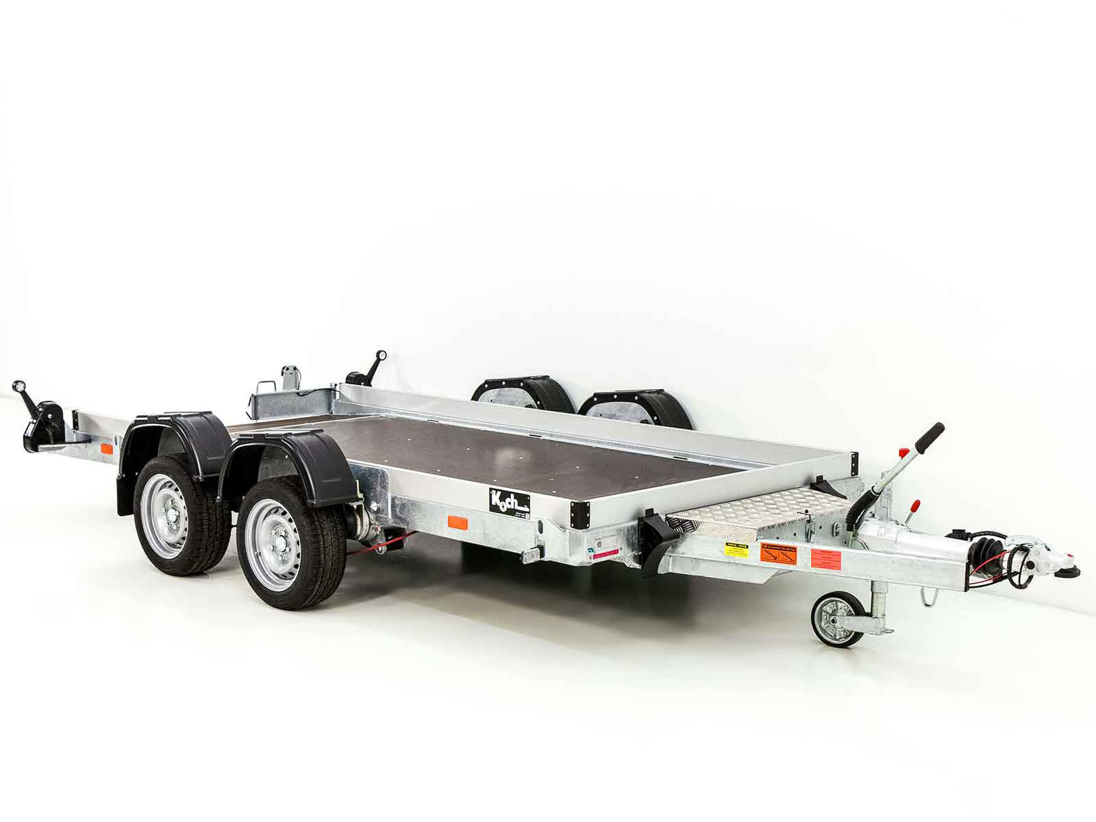 Vezeko Absenkanhänger Tandem 162x345cm 3,5t | E-Pumpe-Neu – Bild 5