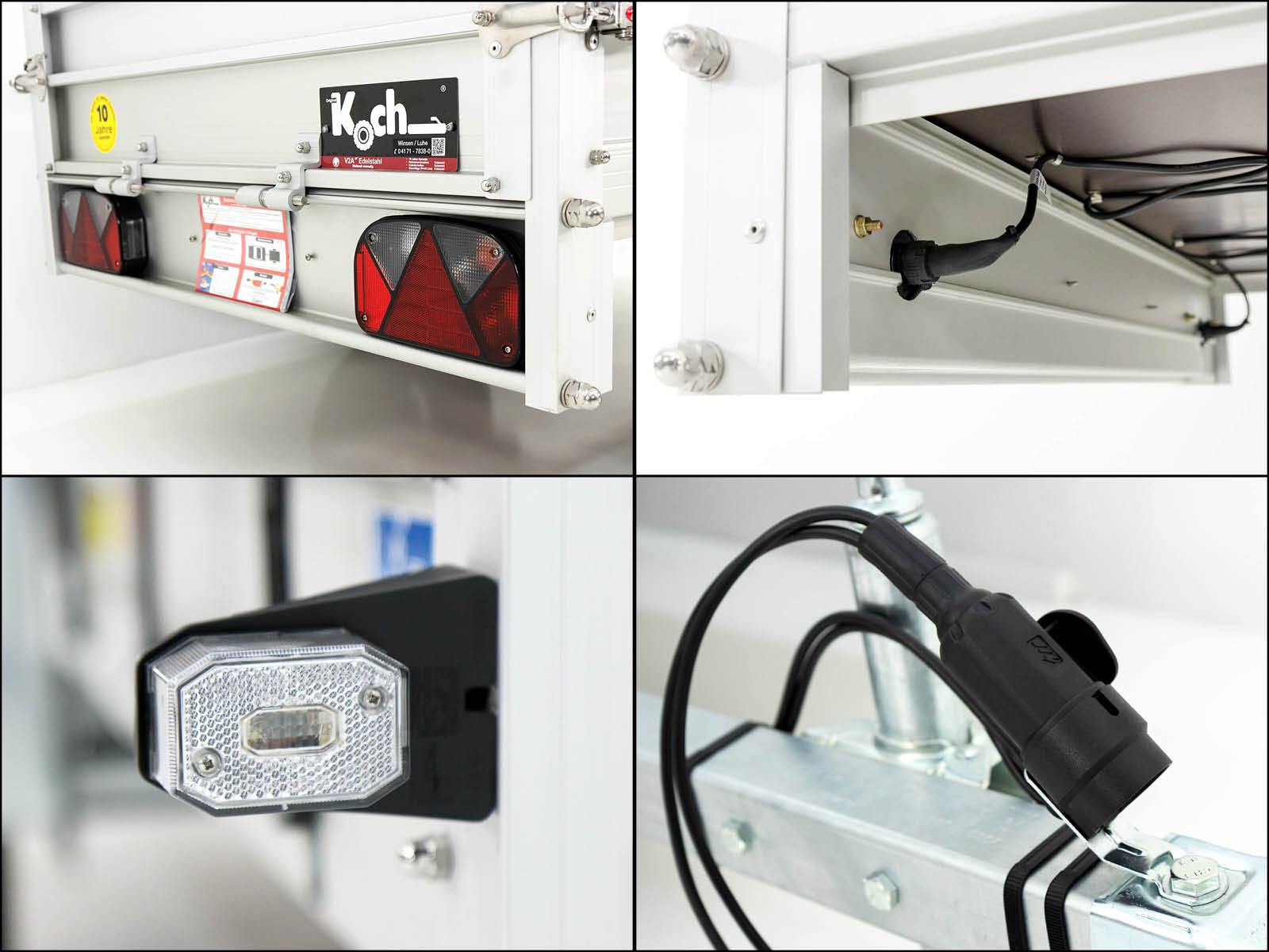 Deckelanhänger 125x250cm Höhe: 80cm 1300kg | Typ 4.13-Neu – Bild 2