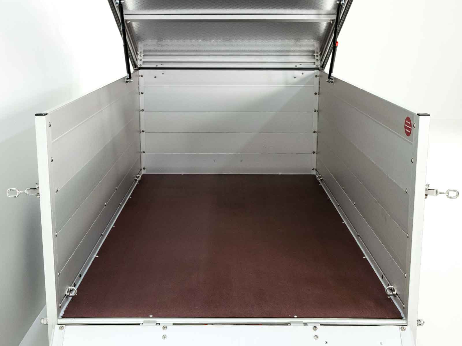 Deckelanhänger 125x250cm Höhe: 80cm 1300kg | Typ 4.13-Neu – Bild 6