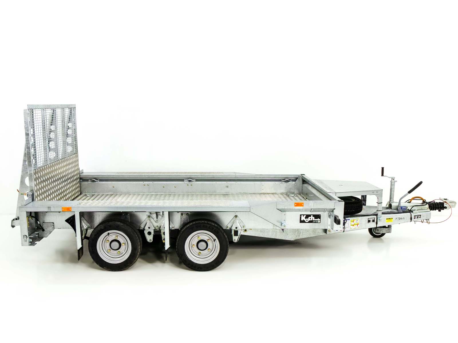 Ifor Williams Baumaschinenanhänger GX105 HD 157×303 3,5t | Alu | Auffahrrampe-Neu – Bild 4