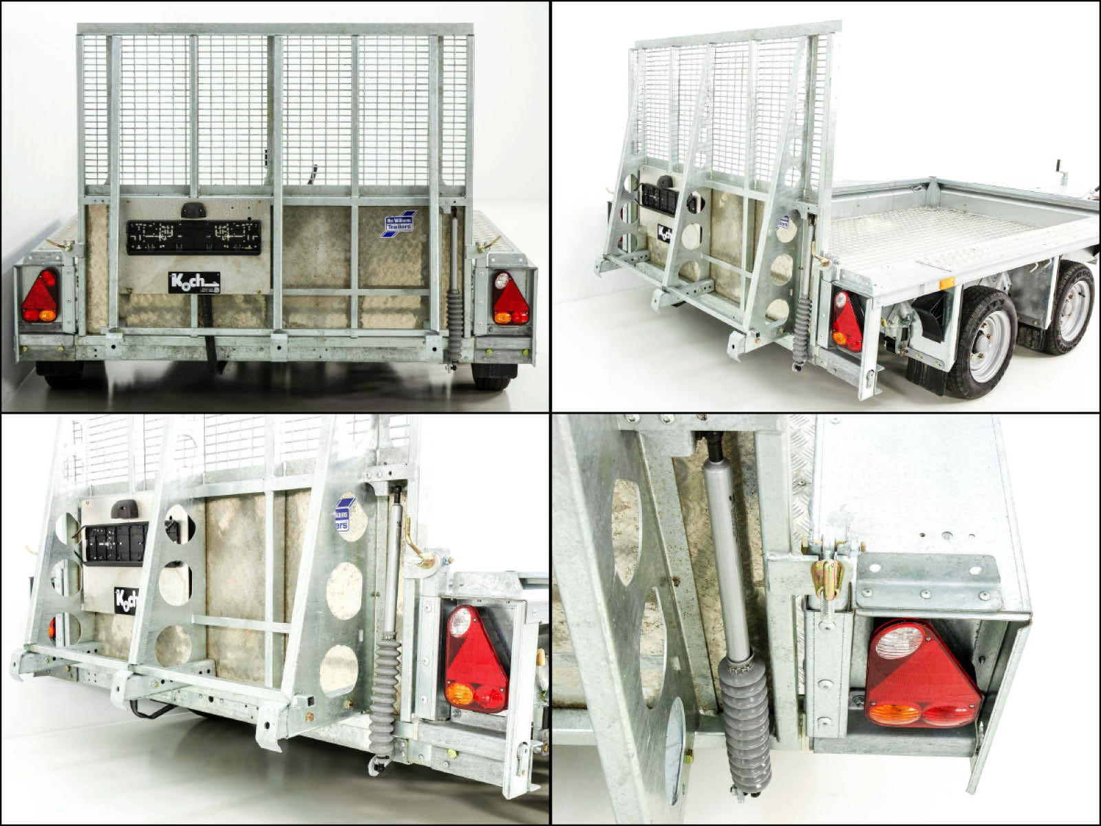 Ifor Williams Baumaschinenanhänger GX105 HD 157×303 3,5t | Alu | Auffahrrampe-Neu – Bild 5