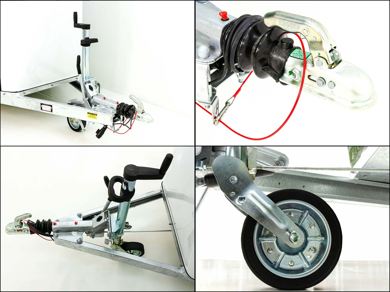 Cheval Liberte Pferdeanhänger GOLD Origins | weiß-Neu – Bild 6