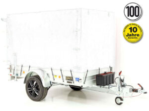 '-Anhänger „Edition 35“ 125x250cm 1300kg | Typ 4.13 | Hochplane 160cm – Weiß-Neu