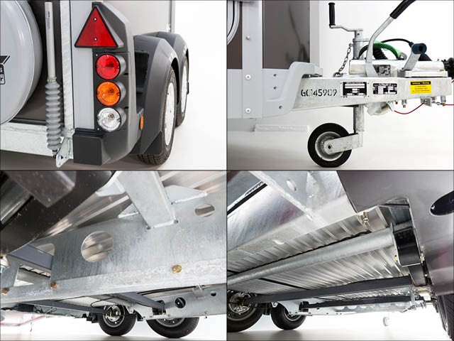 Ifor Williams Pferdeanhänger HB506|Sattelkammer|Anthrazit-Neu – Bild 5