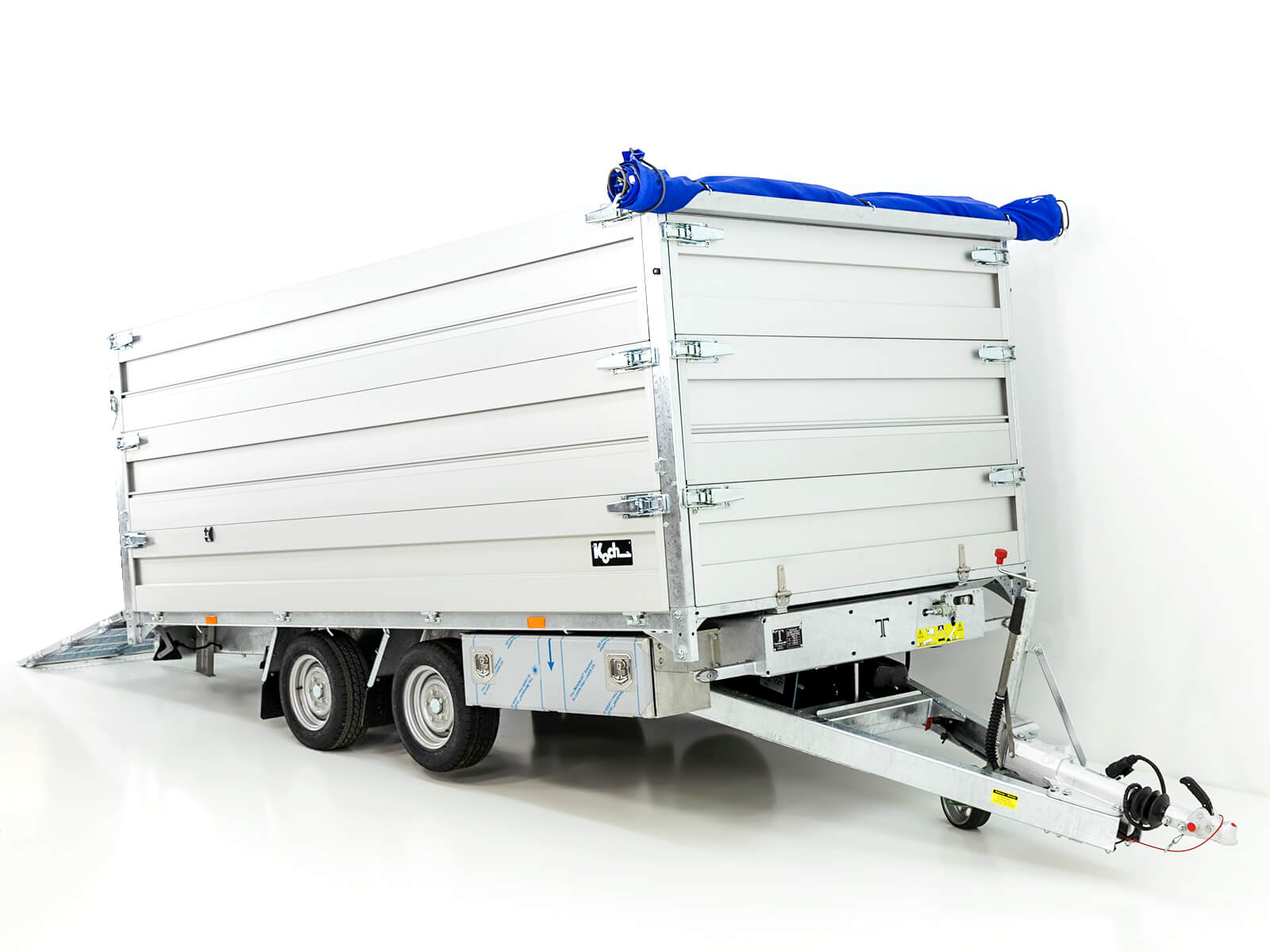 Twintrailer Multi-Heckkipper TT35-35 3,5t | 192x352x140 cm | Tandem-Neu