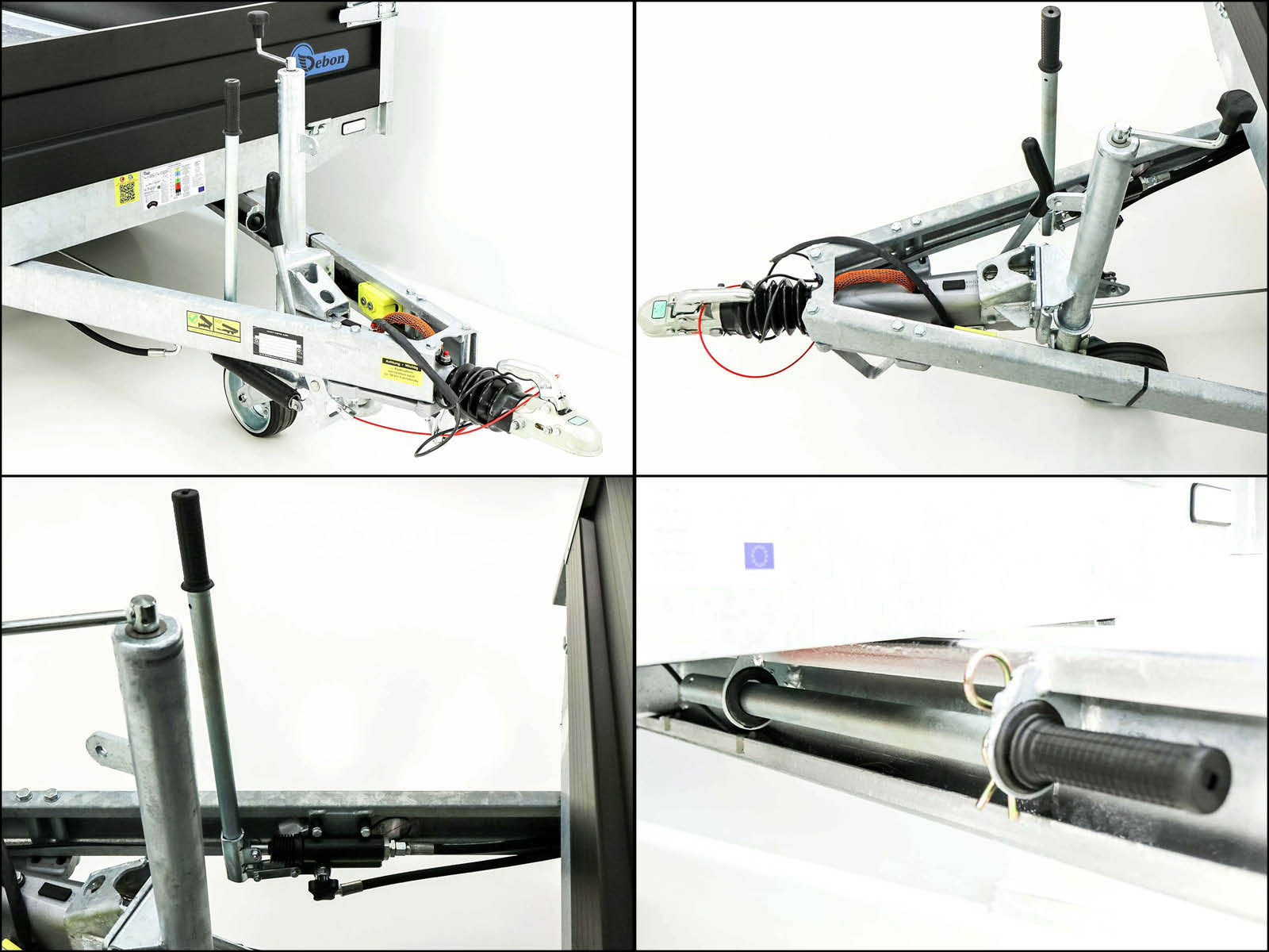 Debon Dreiseitenkipper 180×324 3,5t | Black Edition-Neu – Bild 4