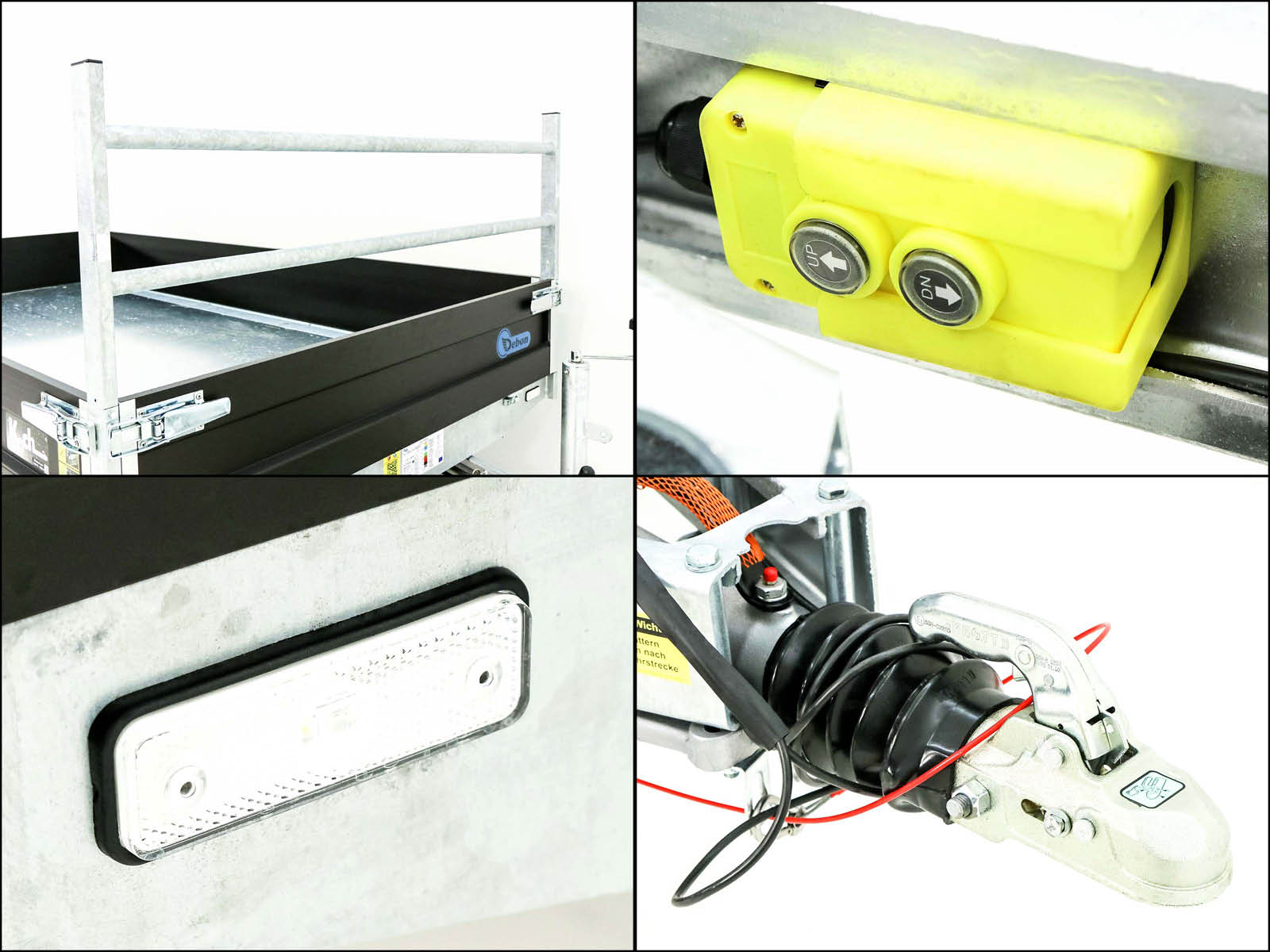 Debon Dreiseitenkipper 180×324 3,5t | Black Edition-Neu – Bild 3