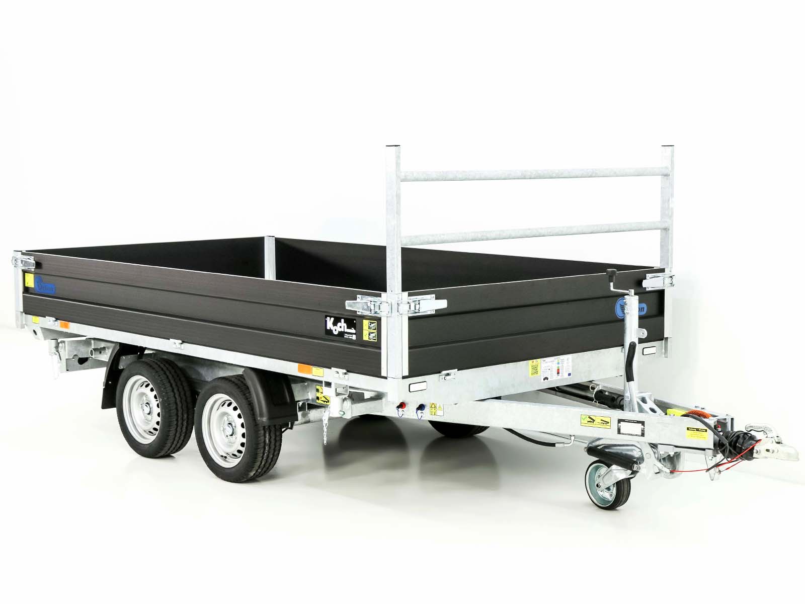 Debon Dreiseitenkipper 180×324 3,5t | Black Edition-Neu