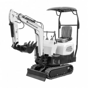 Minibagger „Bobmaster Pro“ – Diesel, 890 kg mit Gelenkarm + Schaufelsatz-Neu