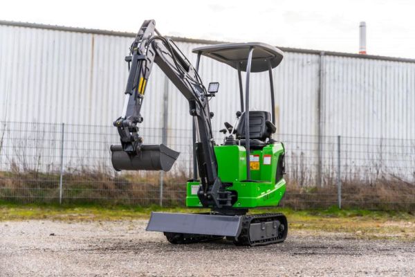 1100 kg Elektrobagger – Lithiumbatterie inklusive, CT-B 12 Li I-Neu – Bild 3