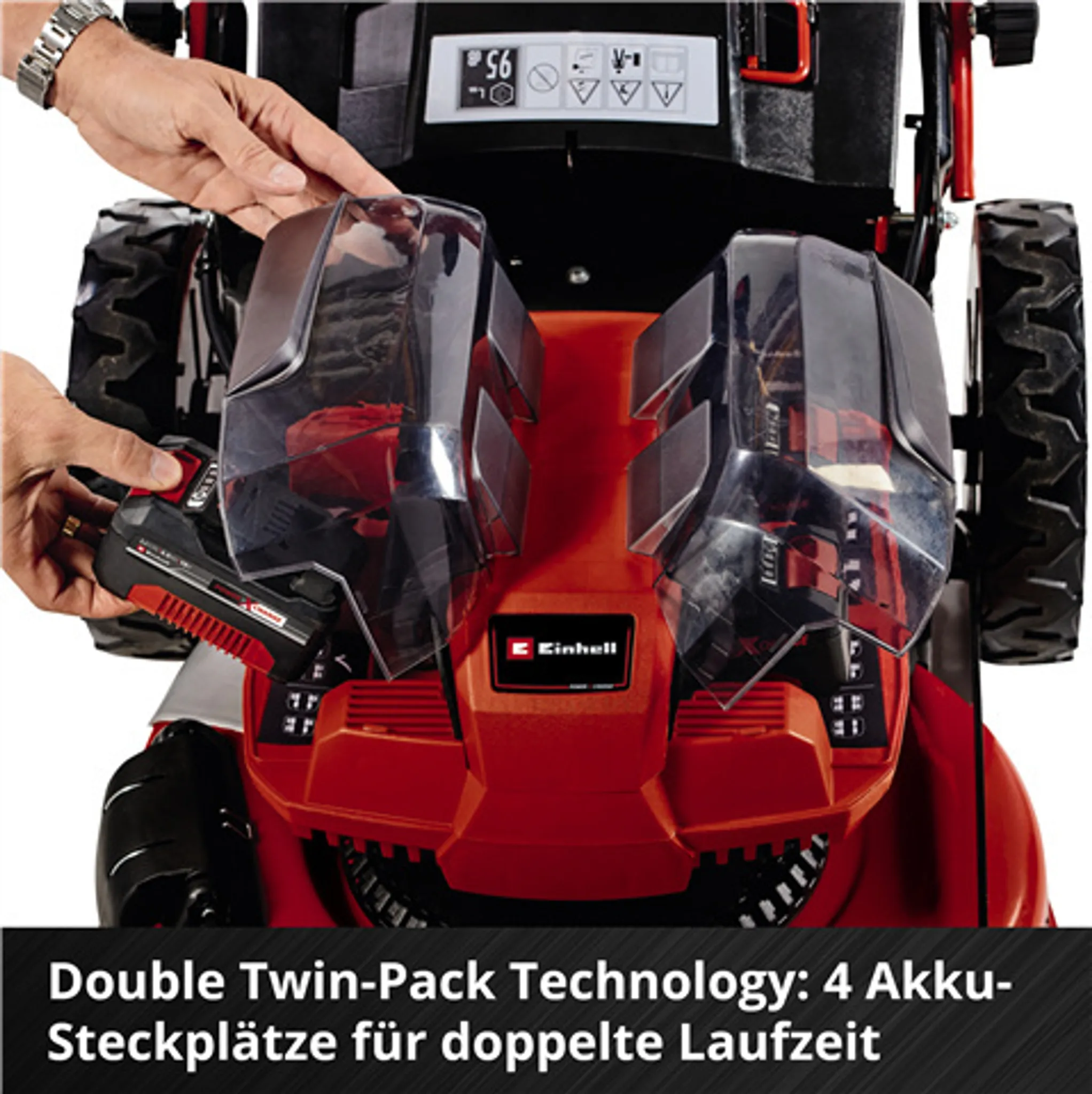 Einhell Power X-Change Akku-Rasenmäher GP-CM 36/47 S HW Li (4x4,0Ah) – Bild 6