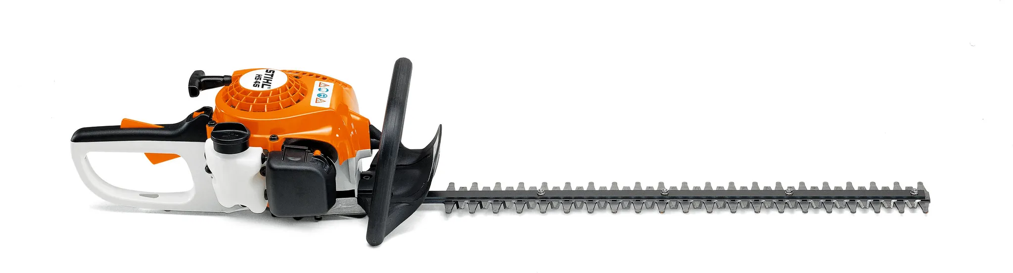 STIHL HS 45: Die leichte Benzin-Heckenschere für präzise Gartenpflege : 45 cm Schnittlänge