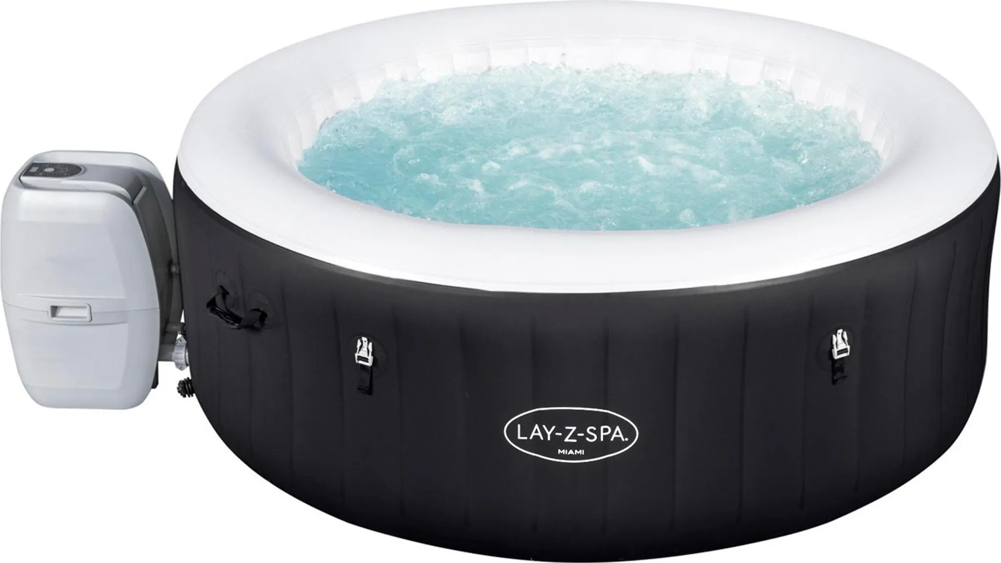 Bestway® LAY-Z-SPA® Whirlpool Miami AirJet™ Ø 180 x 66 cm, rund