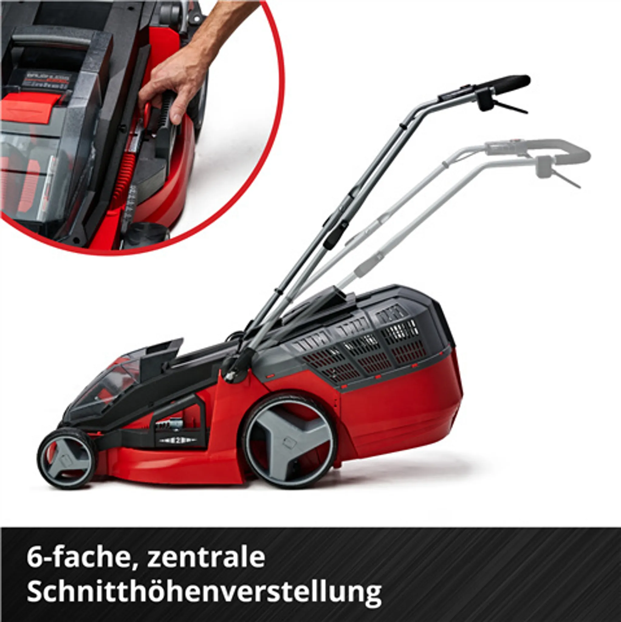 Einhell Power X-Change Akku-Rasenmäher GE-CM 43 Li M Kit (2x4,0Ah) – Bild 9