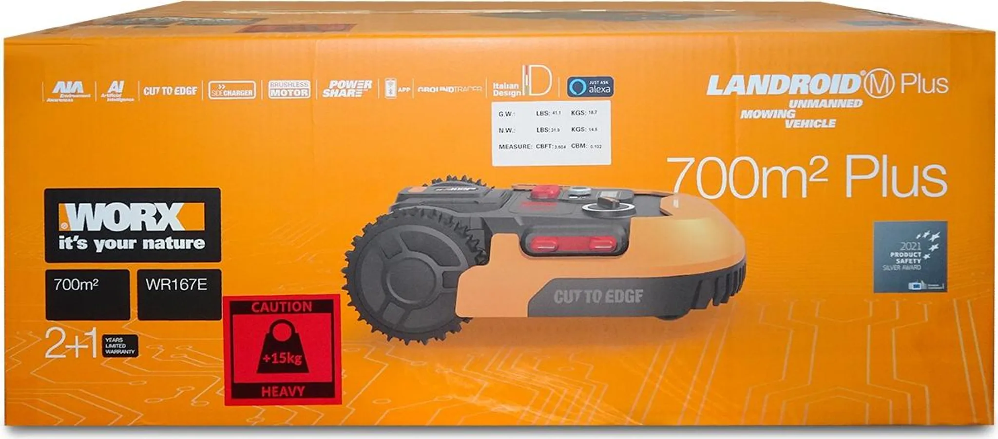 WORX WR167E Landroid M700 Mähroboter – Bild 7