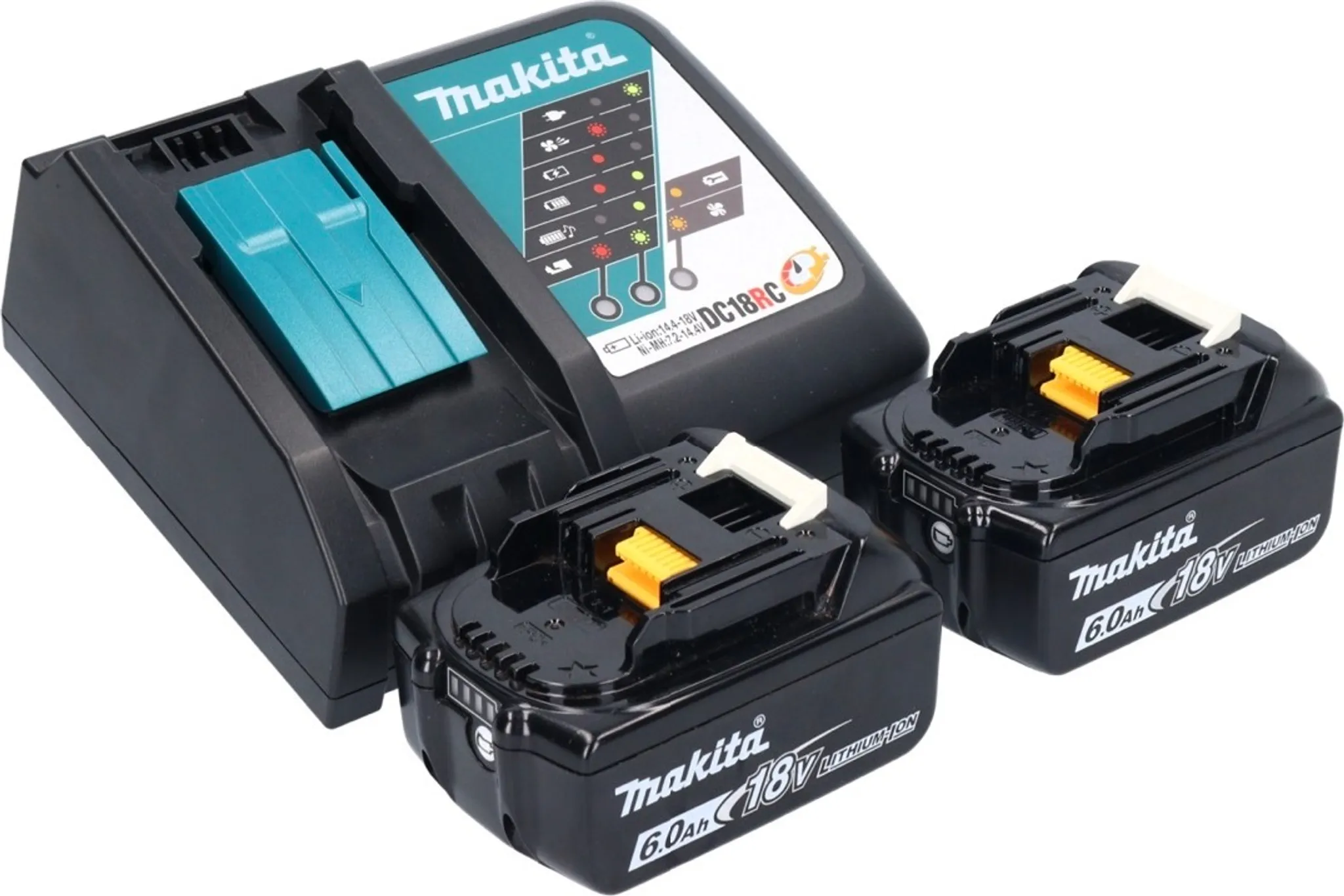 Makita DUB 187 RG2 Akku Laubbläser und Laubsauger 18 V Brushless + 2x Akku 6,0 Ah + Ladegerät – Bild 4