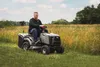 TEXAS Aufsitzrasenmäher Premium TTC102H (9300 Watt 4-Takt Benzinmotor, 102 cm Schnittbreite, Hydrostatisches Getriebe, Elektrostarter, 30-90 mm Schnit – Bild 9