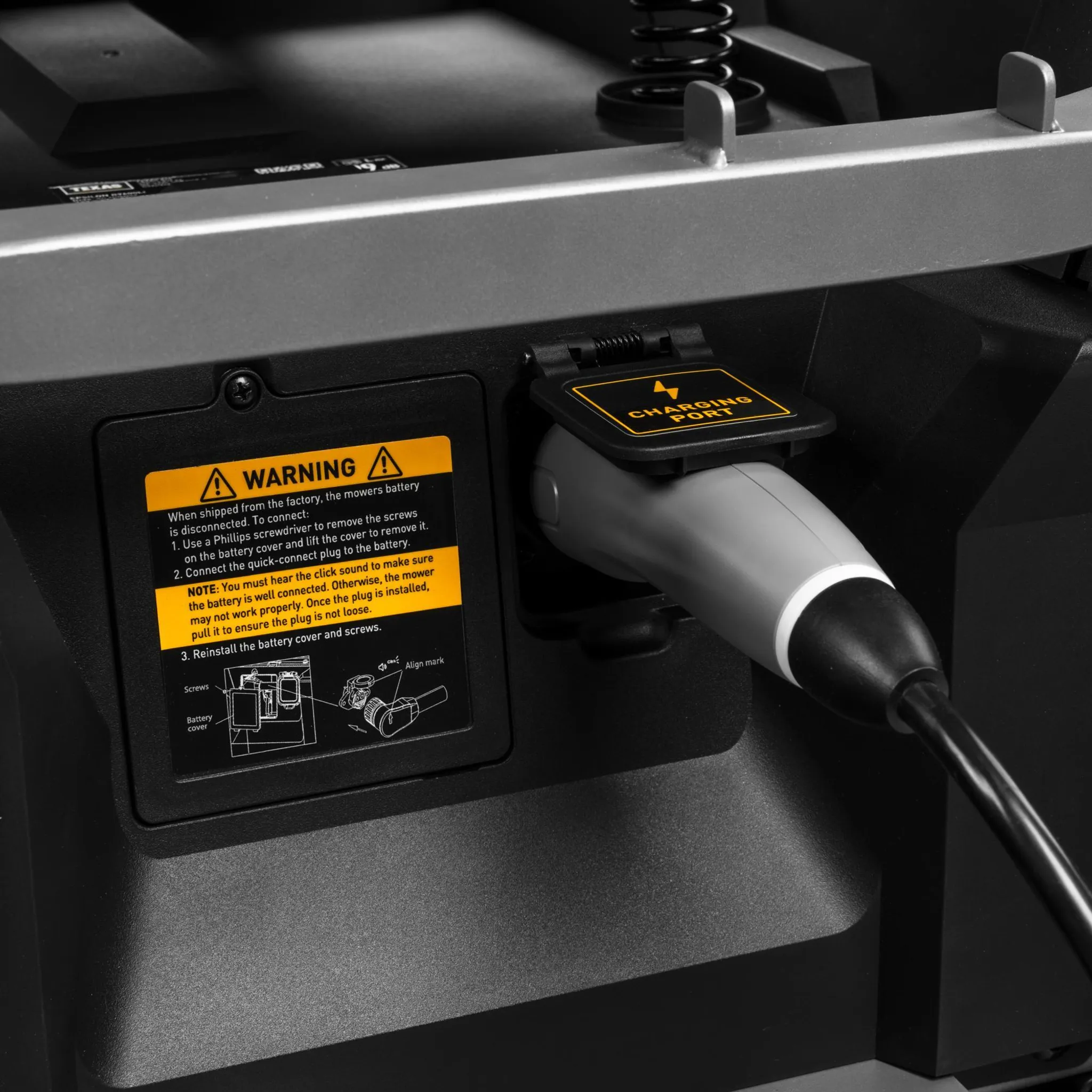 TEXAS Epsilon R9600Li Akku-Rasentraktor mit 96 cm Schnittbreite & 72V Power – Bild 9