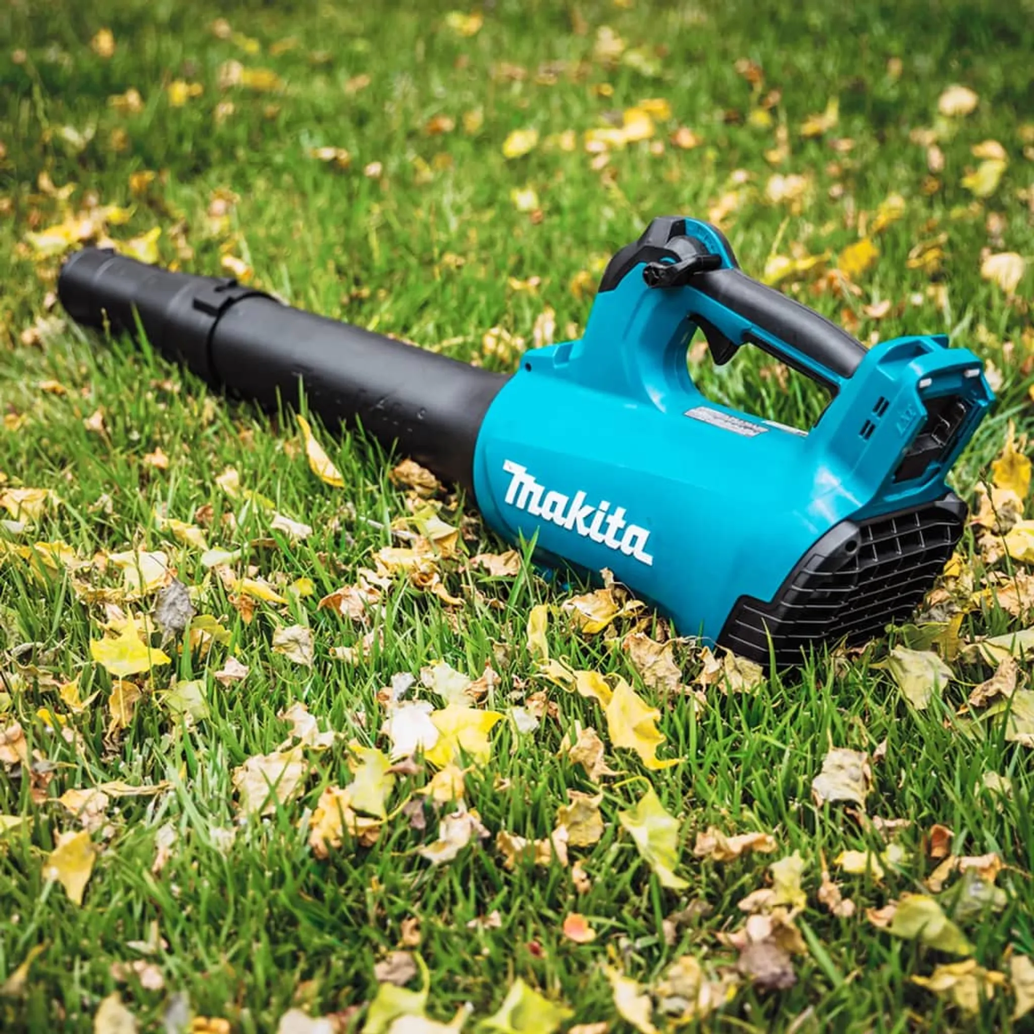 Makita Akku-Laubbläser mit Akku 18 V Schwarz und Blau – Bild 7