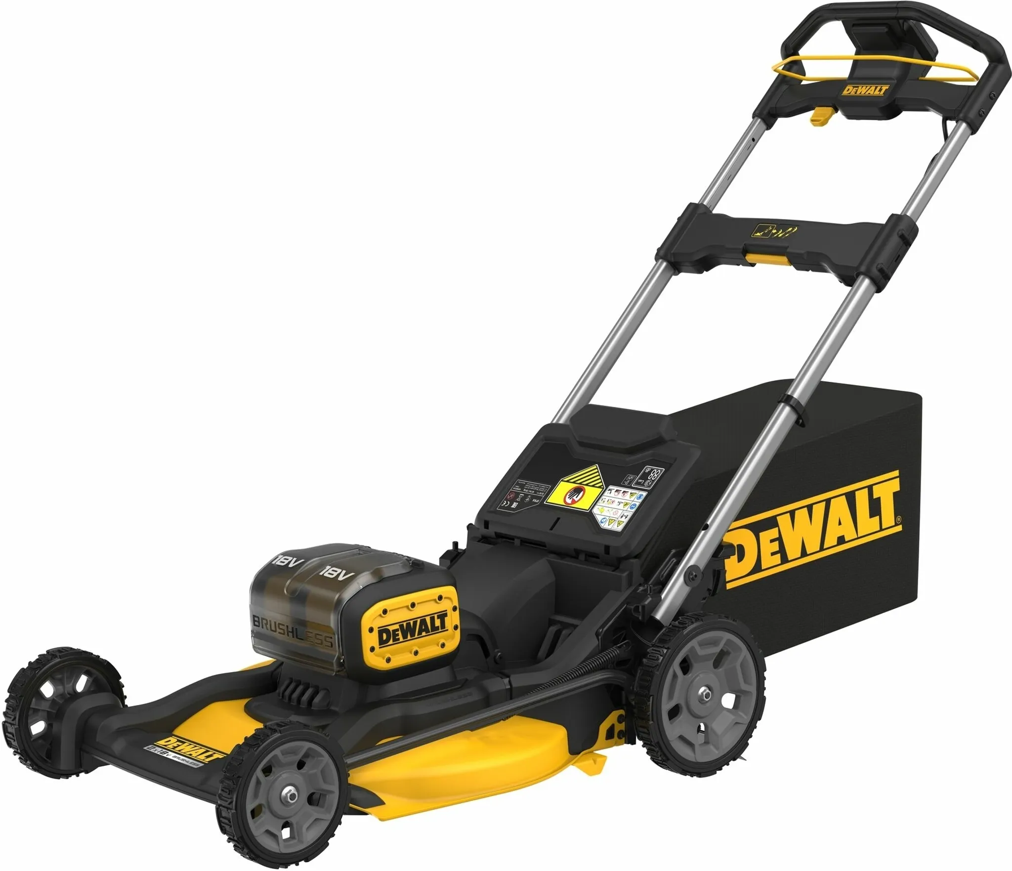 DeWalt DCMWP134N-XJ 2x18 Volt Akku-Rasenmäher 53 cm bl, (ohne Akku & Netzteil)