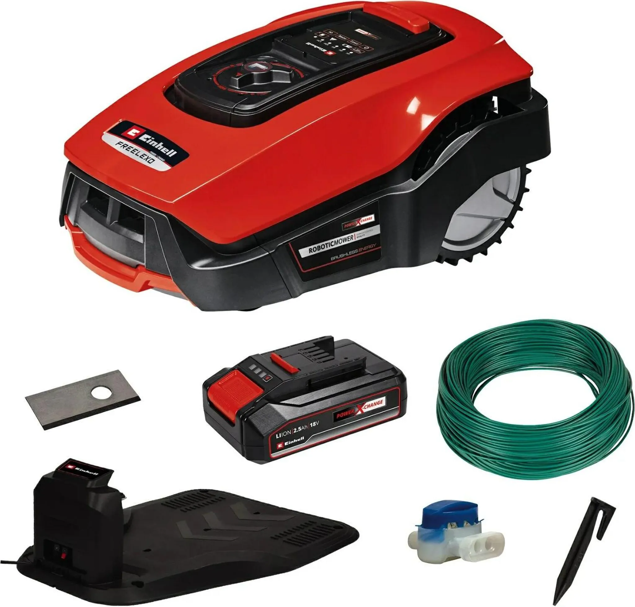 Einhell FREELEXO 600 BT - Rasenmähroboter - 600 m² - 18 cm - 2 cm - 6 cm - Rotorblätter – Bild 7