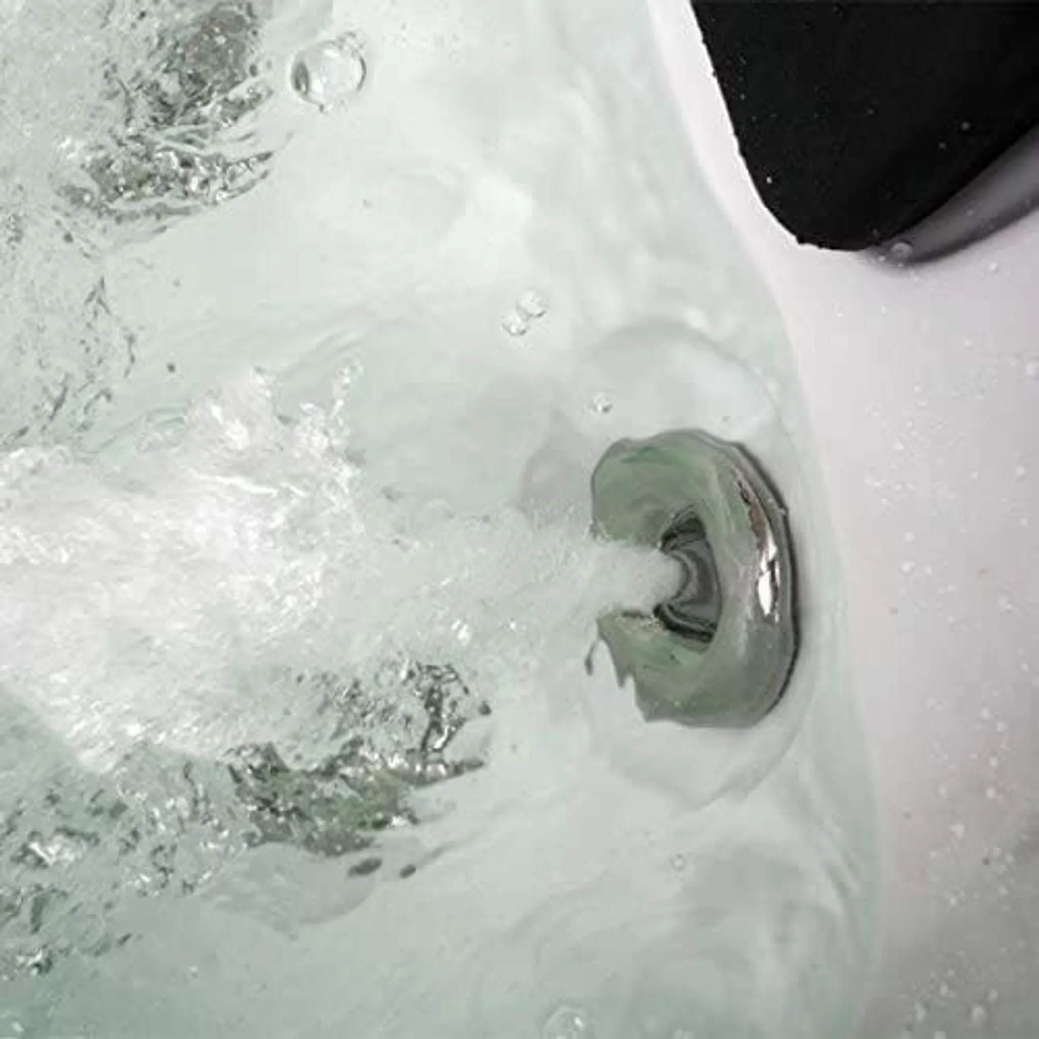 XXL Luxus SPA LED Whirlpool SET 210x160 Farblicht Outdoor+Indoor Pool 3 Personen b – Bild 6