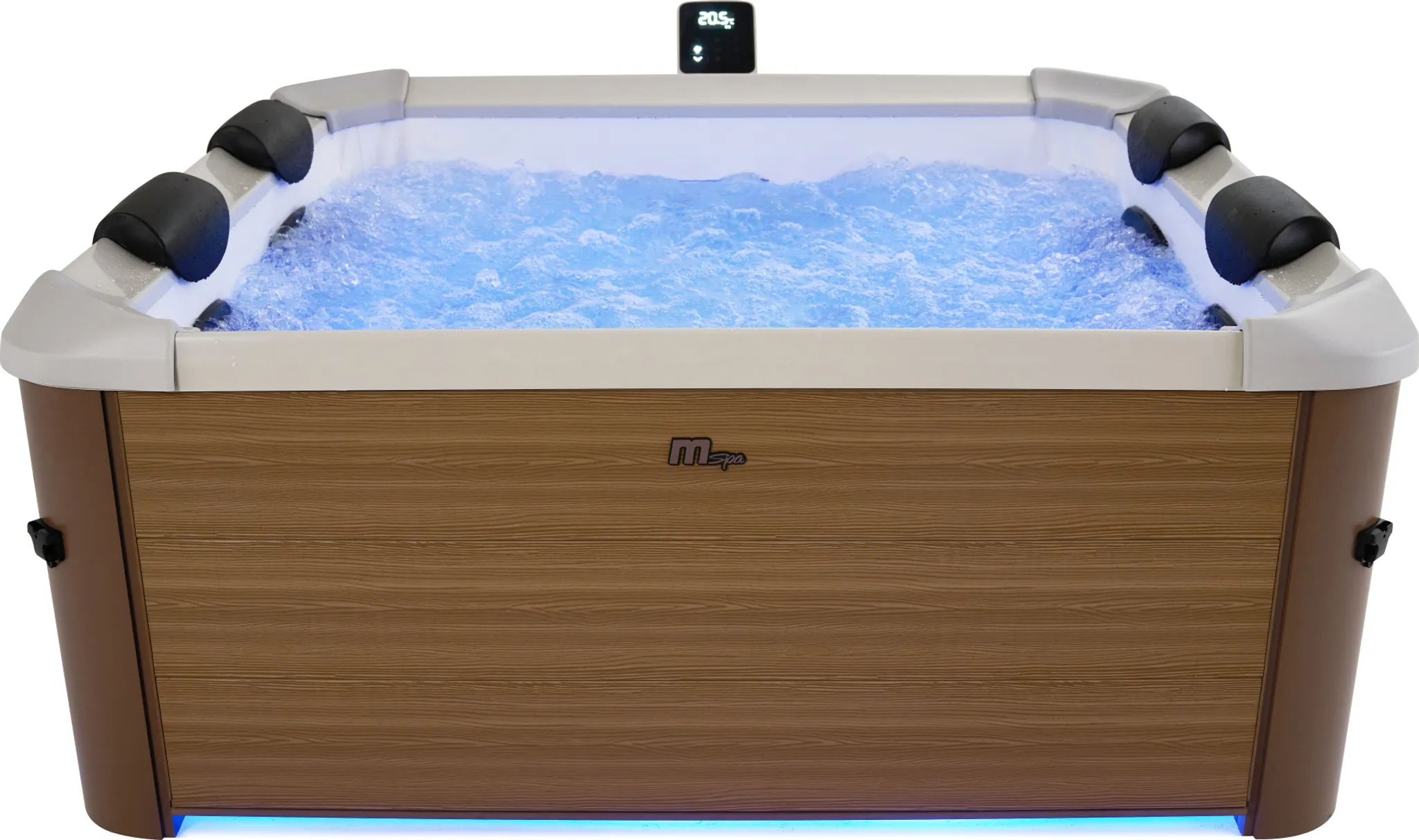 MSpa Whirlpool Oslo Amber, 160x160x65cm , Modell 2025 – Bild 3
