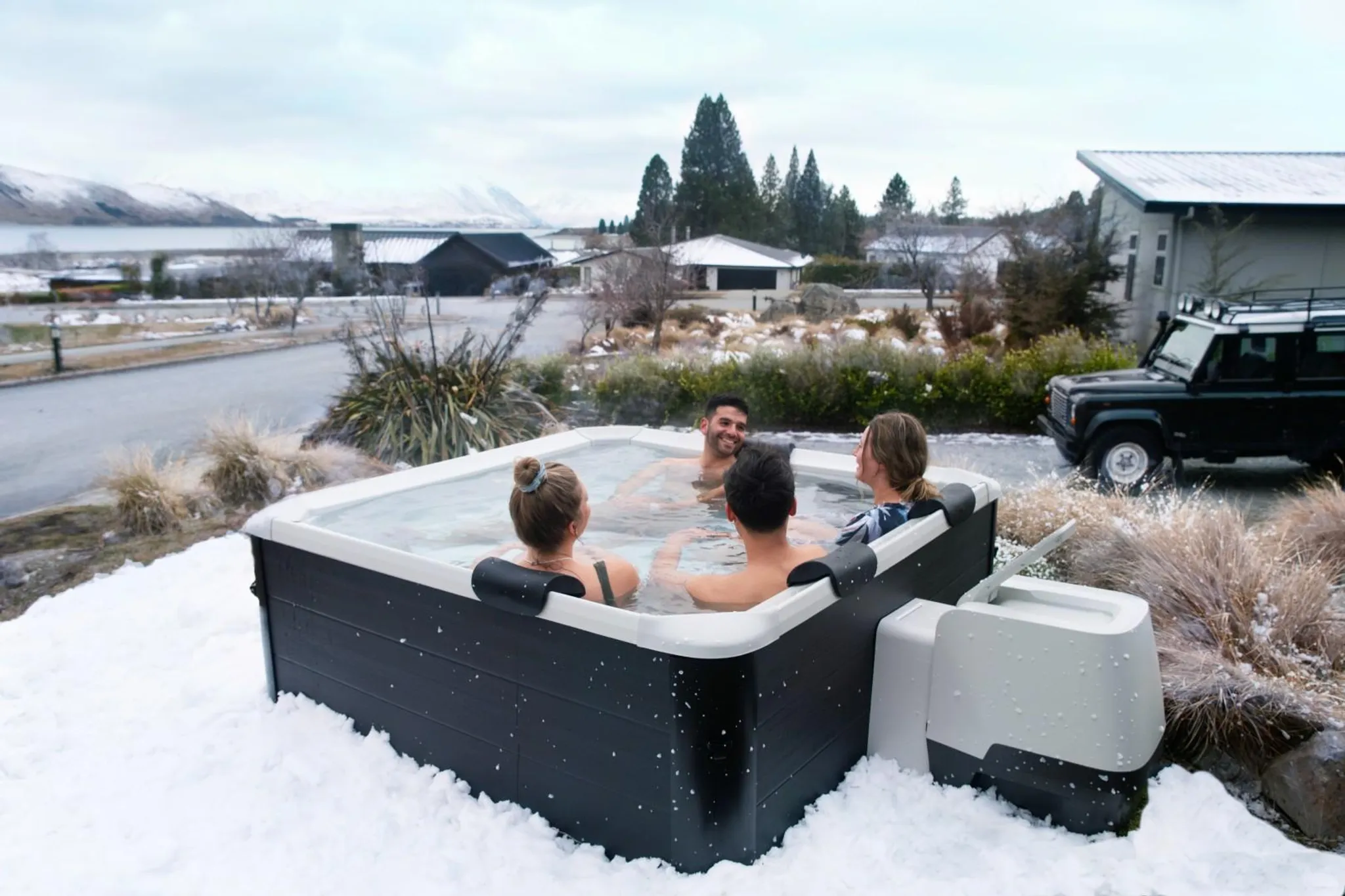 MSpa Whirlpool Oslo Plus, 180x180x65cm , Modell 2025 – Bild 7