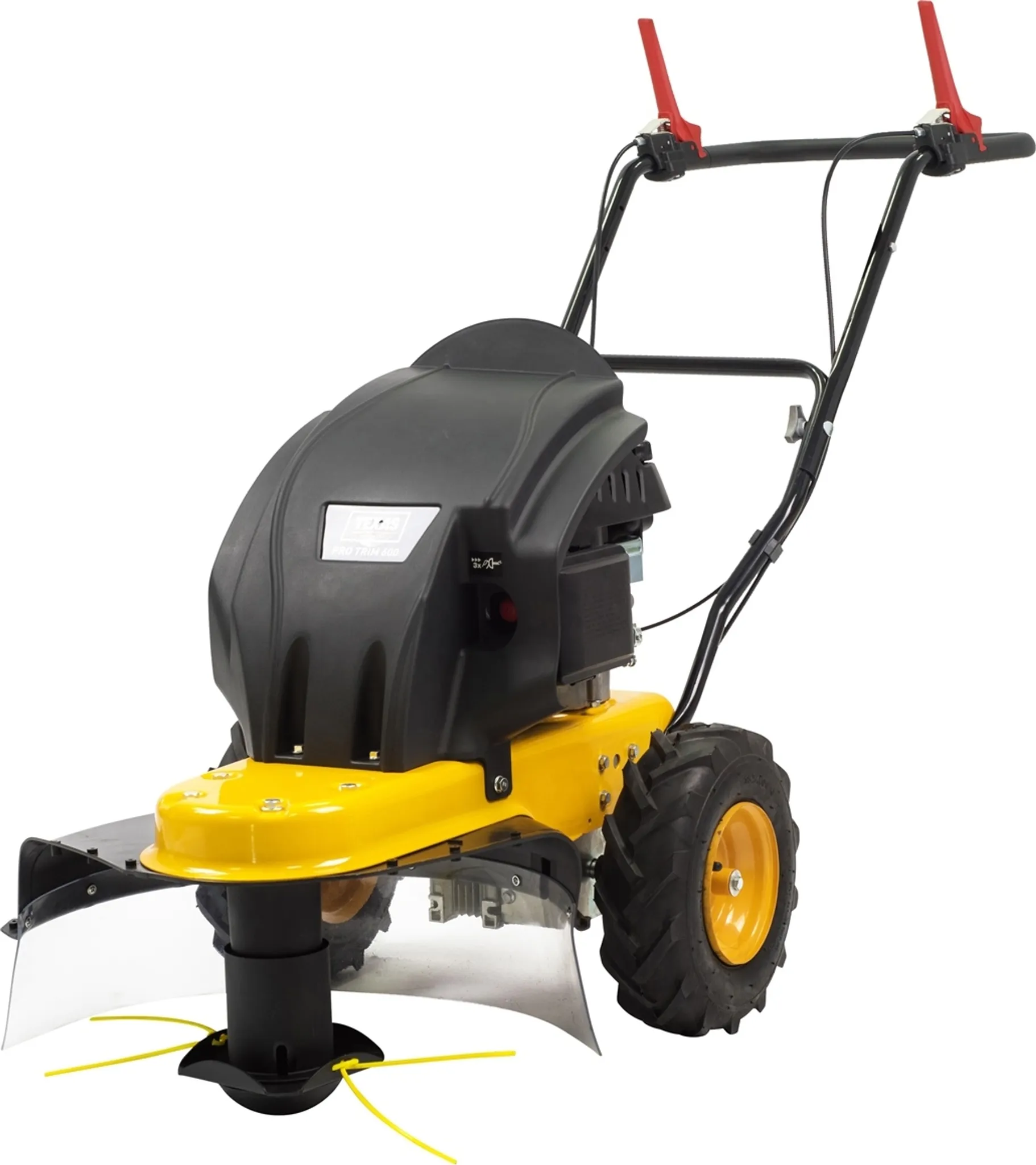 TEXAS Wiesenmäher Hochgrasmäher Benzin mit Radantrieb Balkenmäher Pro Trim 600TR – Bild 3