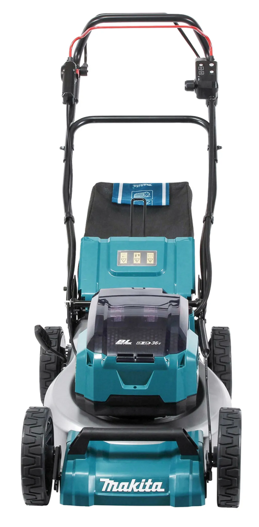 Makita Akku-Rasenmäher DLM465, 2x18V, 46 cm, 60 l, inkl. Zubehör – Bild 9