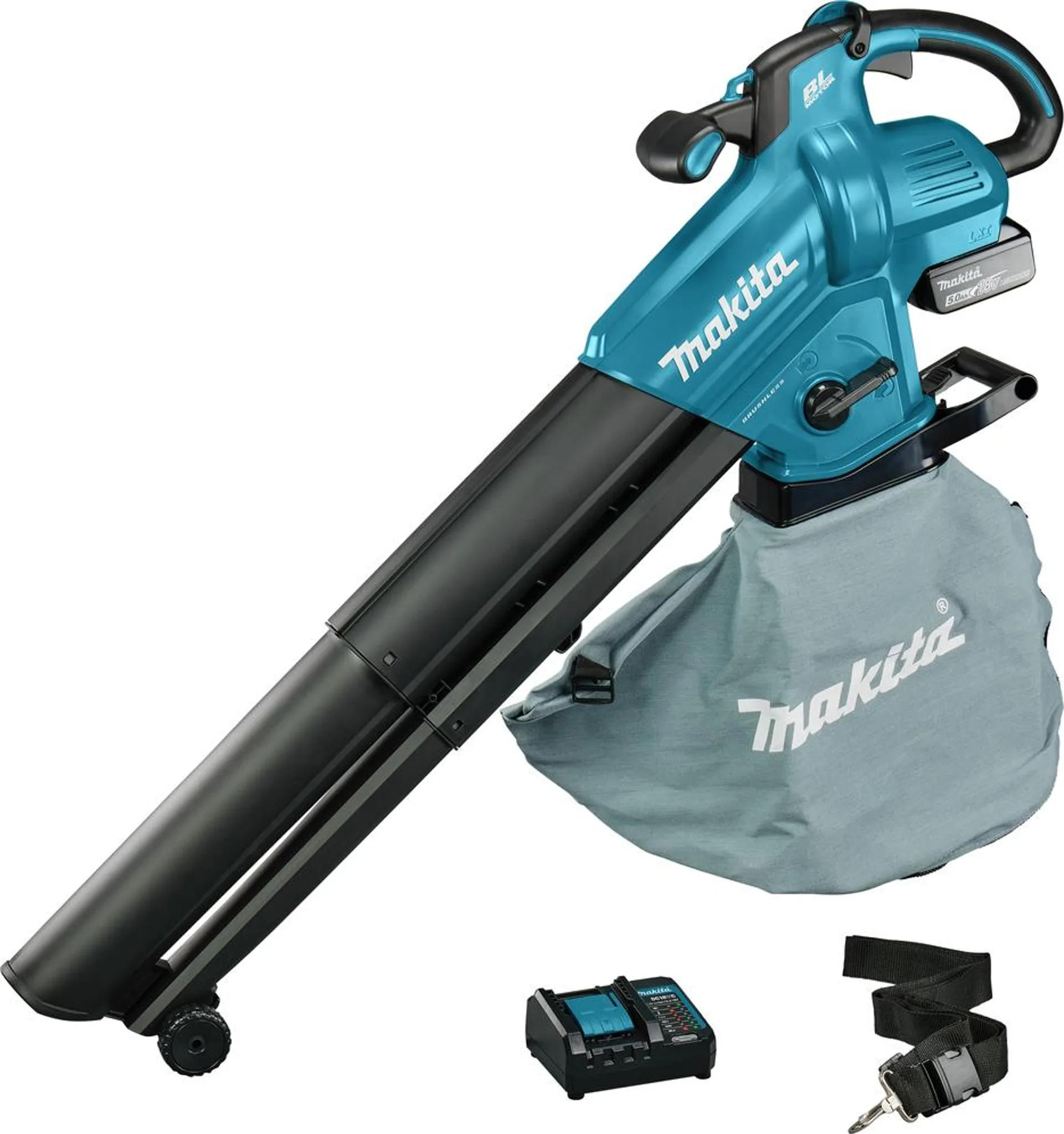 Makita DUB187T001 Akku-Gebläse inkl. Akku & Ladestation – Bild 3