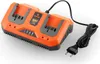 FUXTEC 40V Akku Rasenmäher FX-E2RM51SET - 51cm Schnittbreite | 37,8Kg | 2x20V |E-Start |50L Fangkorb | 3-9cm Schnitthöhe | 120min Ladezeit – Bild 8