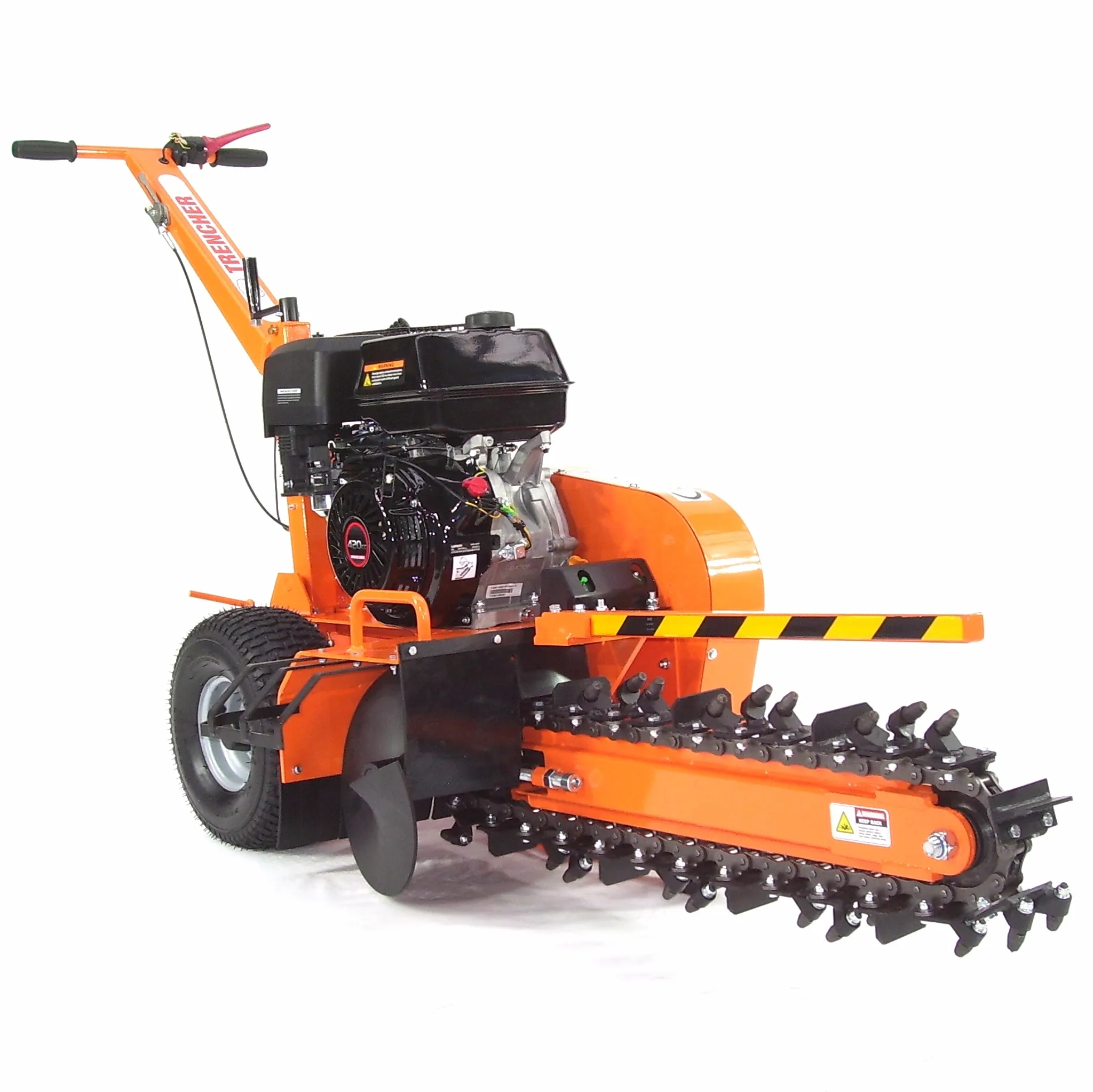 Grabenfräse 1500 Schachtfräse Kanalfräse Kabelfräse Drainagefräse 55749 Erdfräse – Bild 3