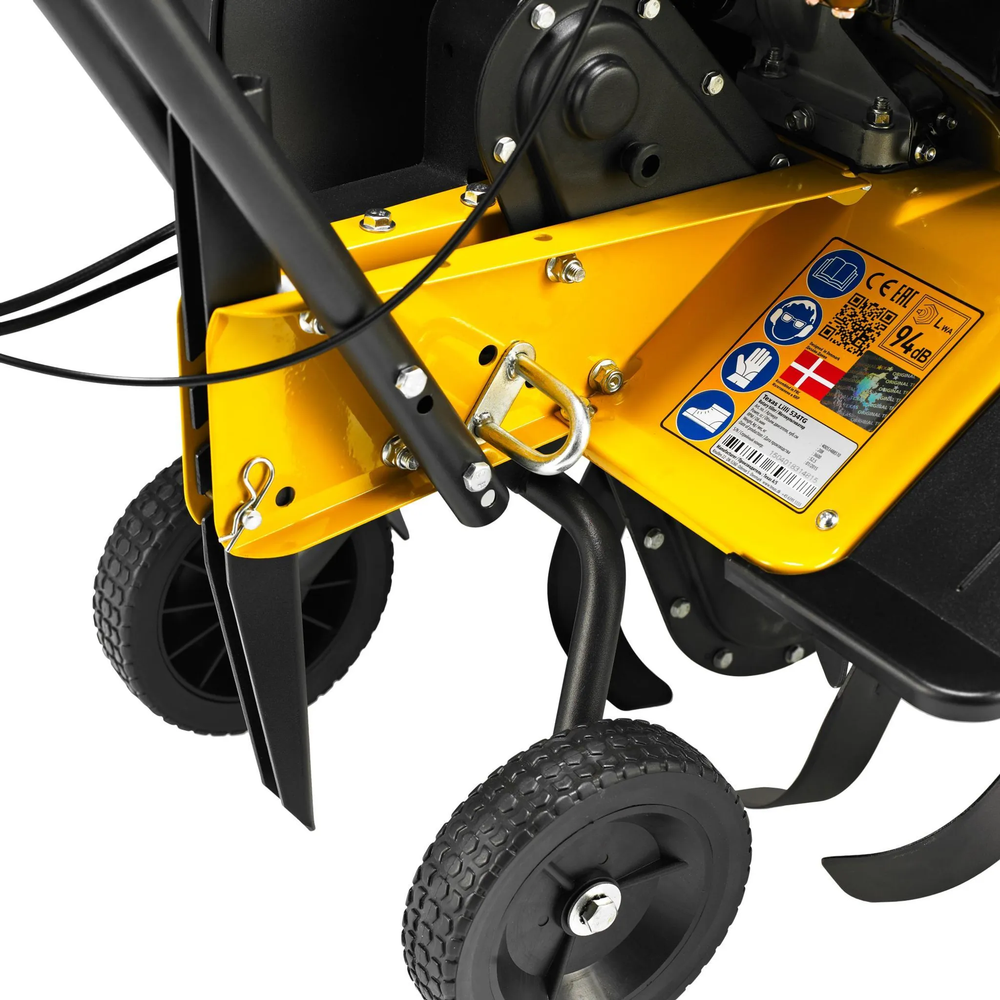 TEXAS Gartenfräse Motorhacke Bodenhacke Bodenfräse Pflug Benzin Lilli 535TG – Bild 2