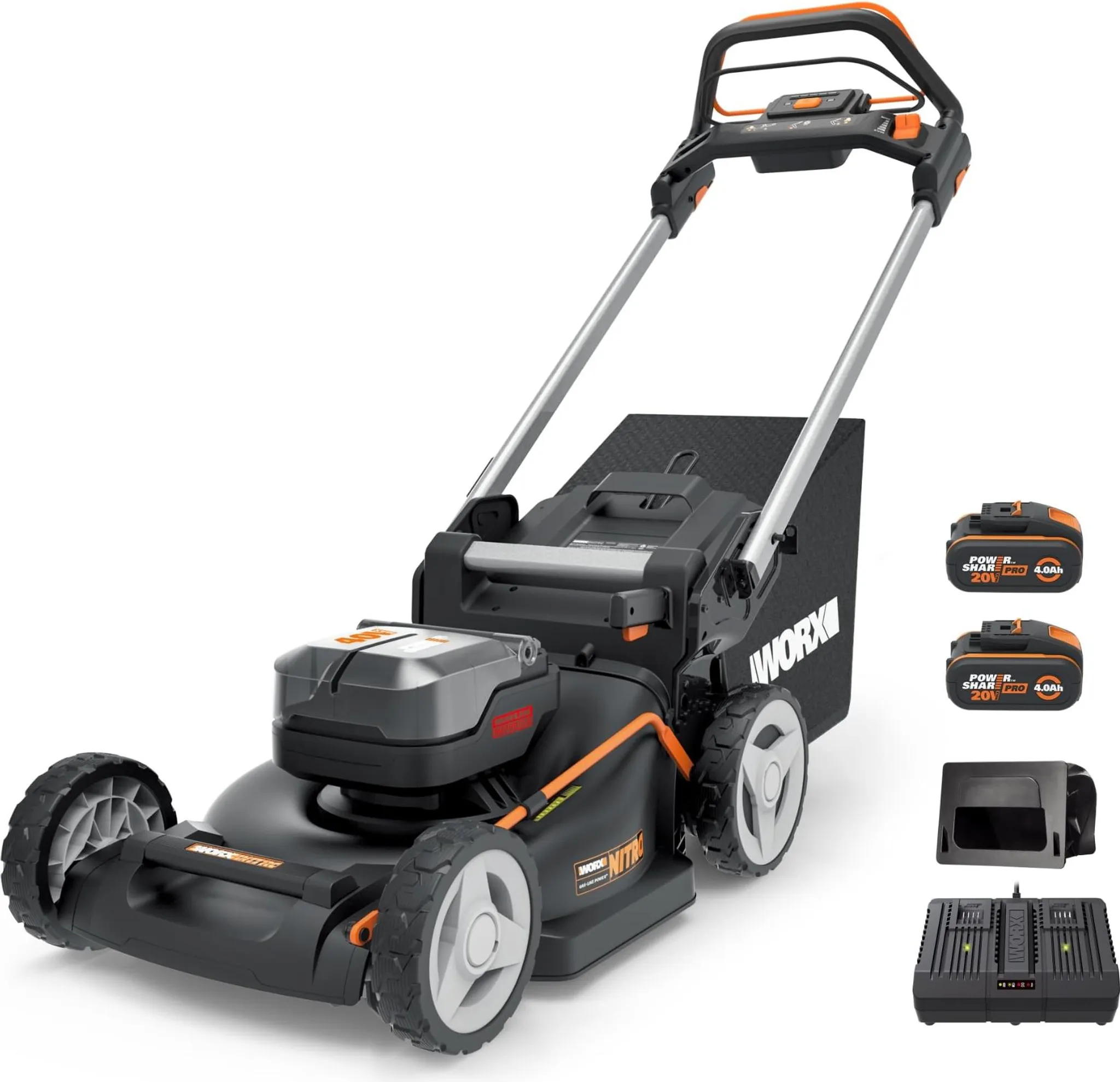 WORX WG749E Akku Rasenmäher 40V: Effizient, Leistungsstark und Komfortabel – Bild 8
