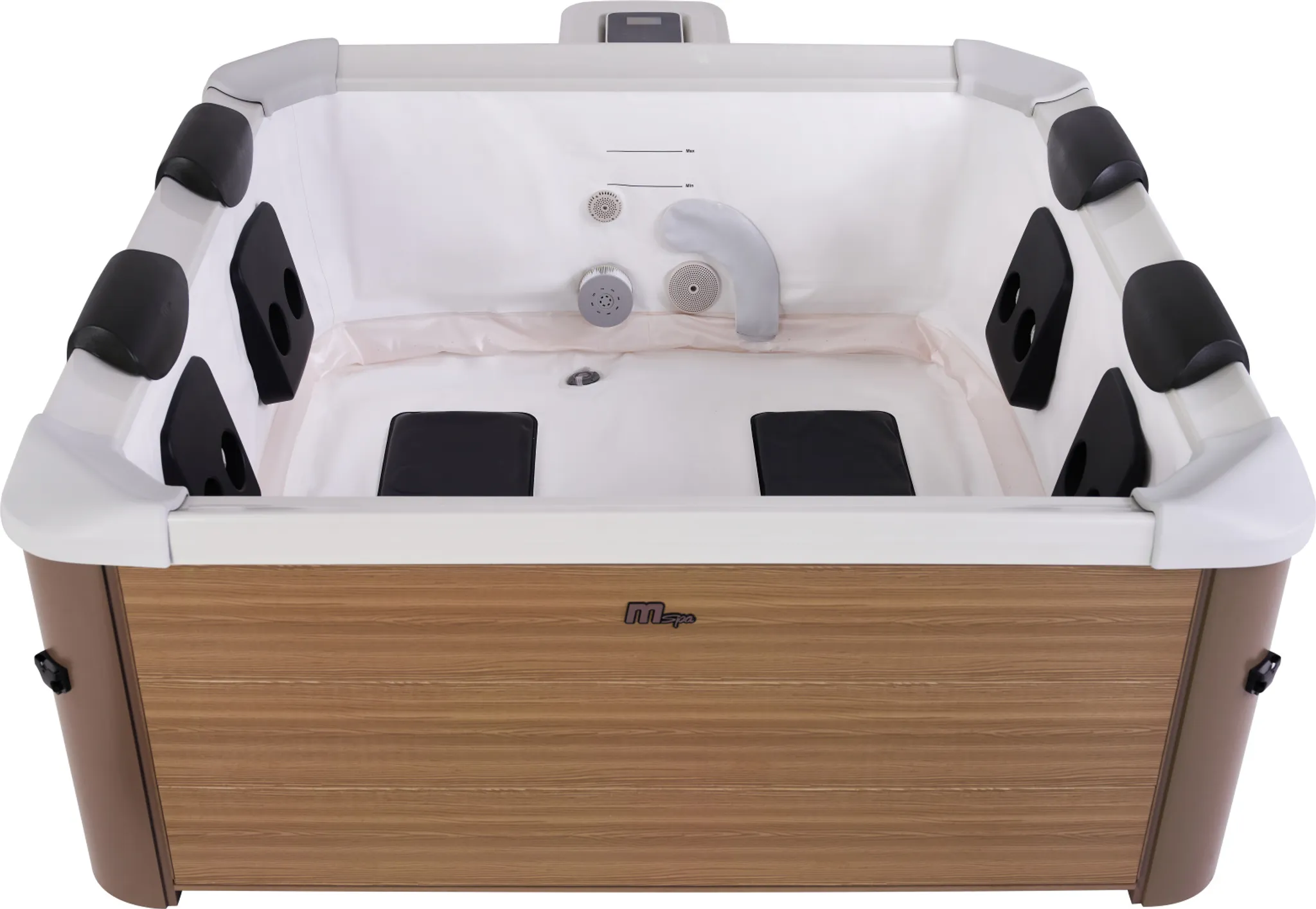 MSpa Whirlpool Oslo Amber, 160x160x65cm , Modell 2025 – Bild 5