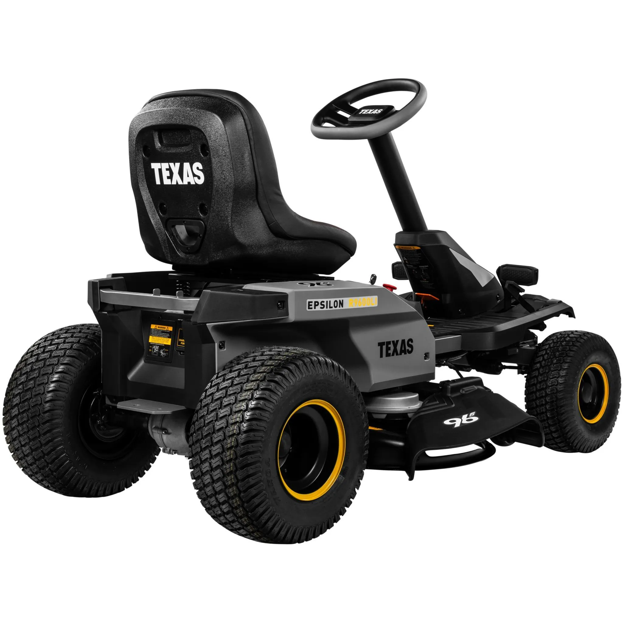 TEXAS Epsilon R9600Li Akku-Rasentraktor mit 96 cm Schnittbreite & 72V Power – Bild 6