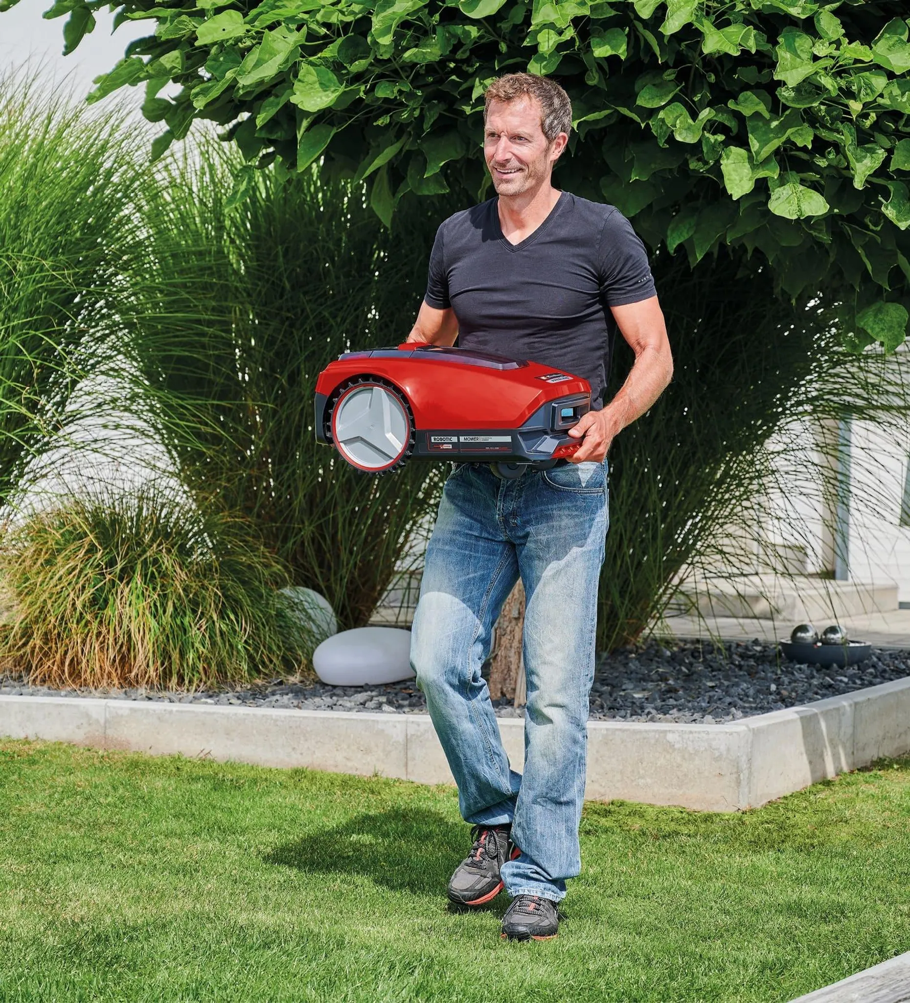 Einhell Mähroboter FREELEXO 550 18V 3 Ah Power X-Change Akku Ladegerät Installations-Kit für 550 m² 3413965 – Bild 10
