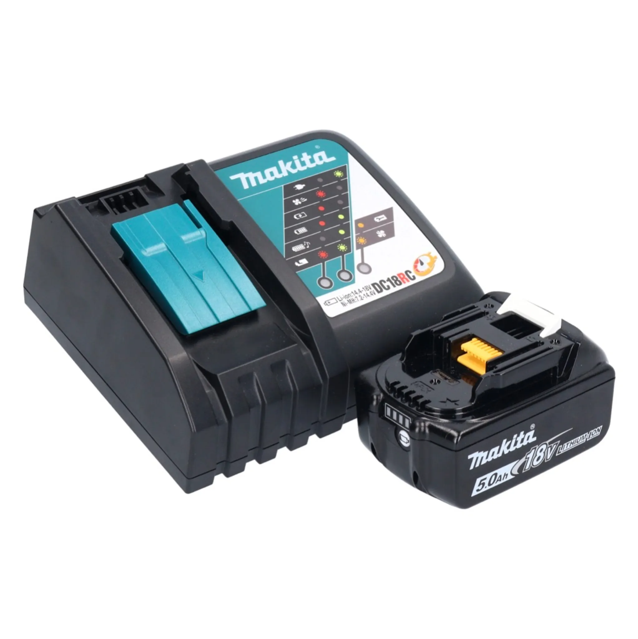 Makita DUB 187 RT Akku Laubbläser und Laubsauger 18 V Brushless + 1x Akku 5,0 Ah + Ladegerät – Bild 4