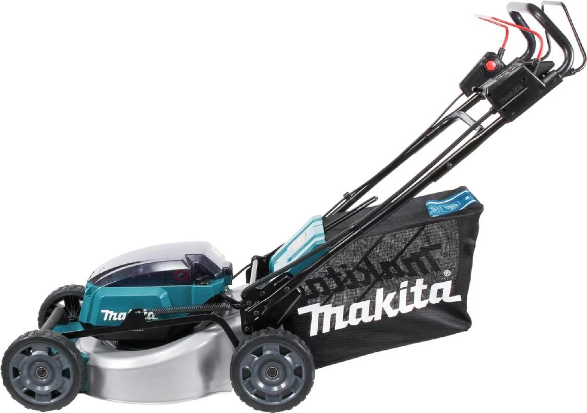 Makita Akku-Rasenmäher DLM465, 2x18V, 46 cm, 60 l, inkl. Zubehör – Bild 2